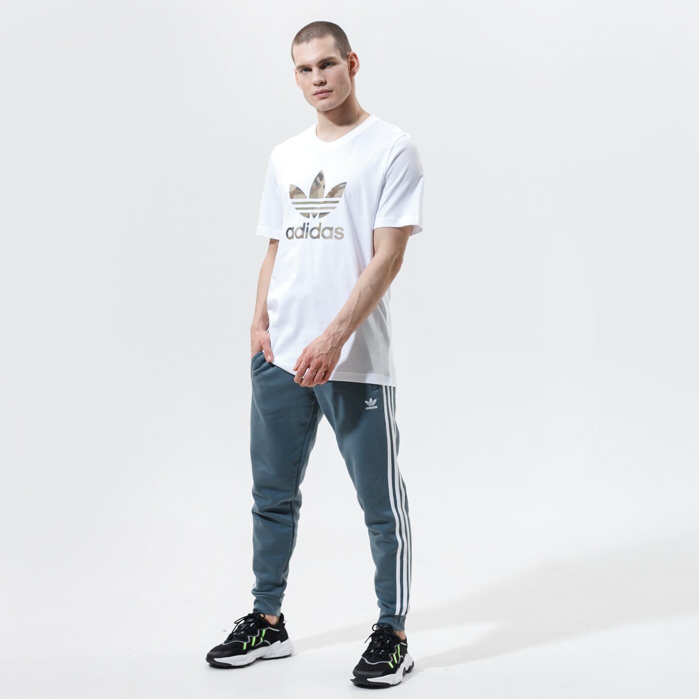 ADIDAS TRICOU CAMO INFILL TEE GN1855 culoare ALB de la 129,99 Lei! Tricouri la modÄ BÄrbaÈi 