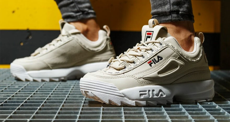 dad shoes Fila Disruptor