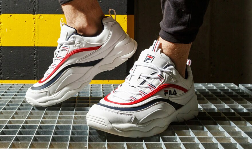 dad shoes Fila Ray Low