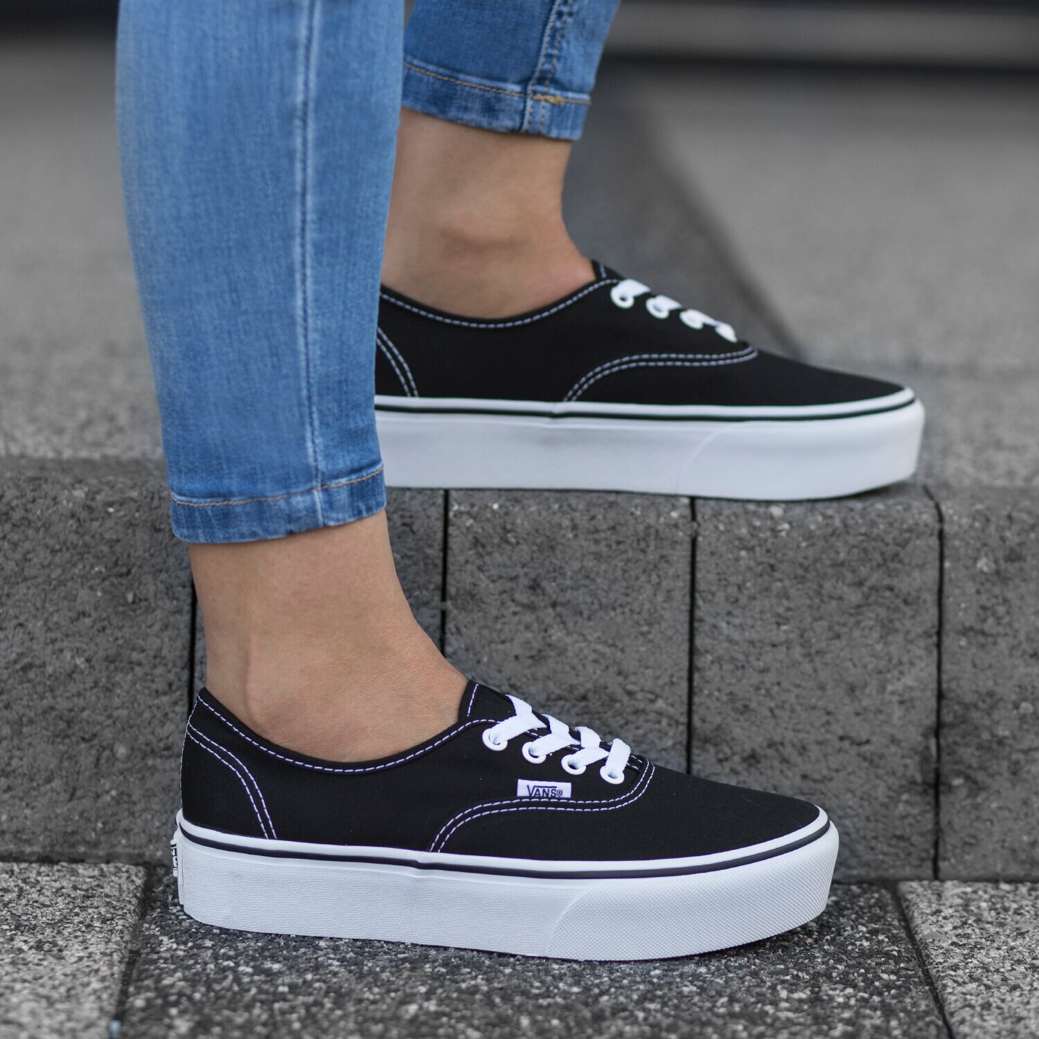 Vans ua authentic platform new arrivals