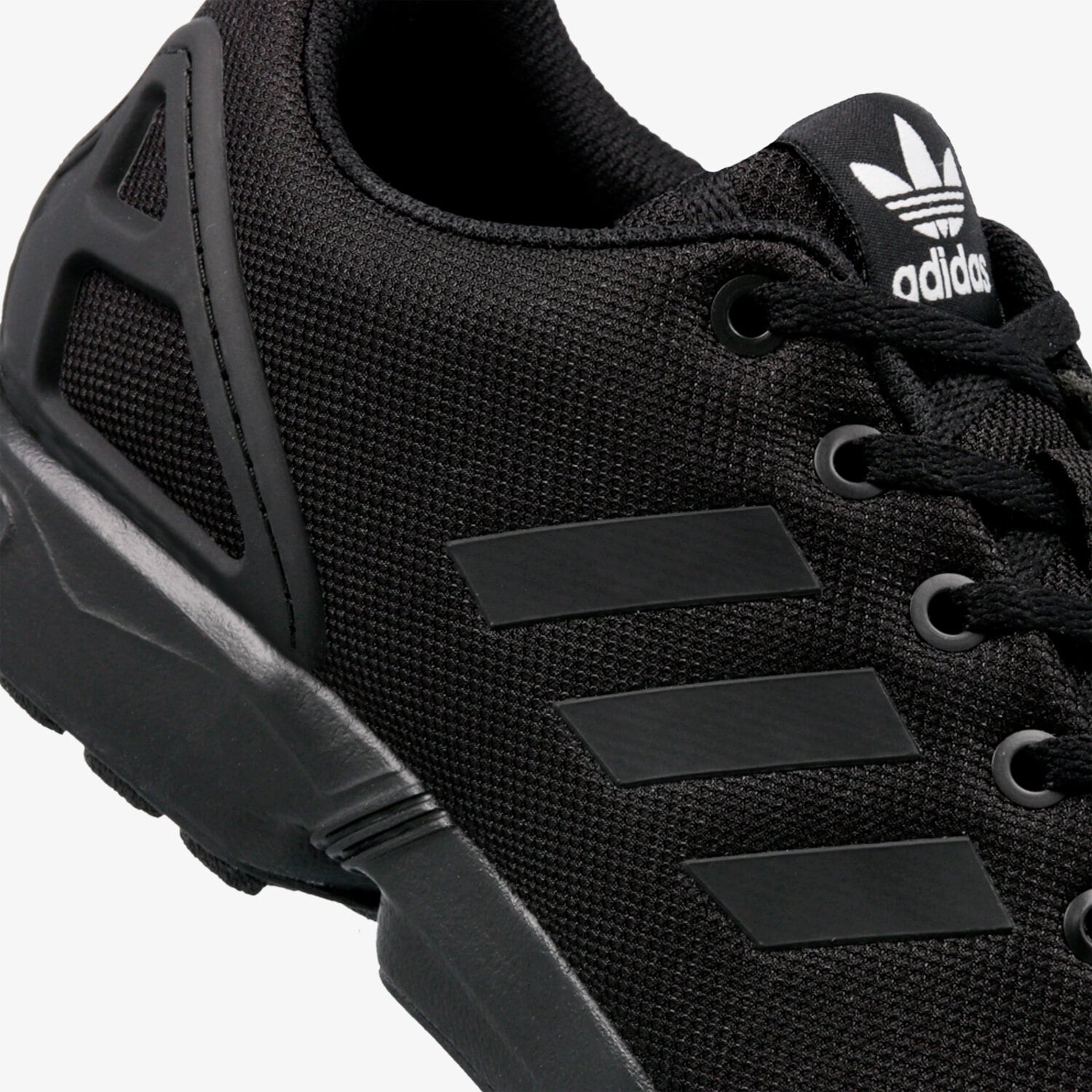 ADIDAS ZX FLUX K S82695 ✓ Negru | Copii Sneakers | Sizeer Romania ✪