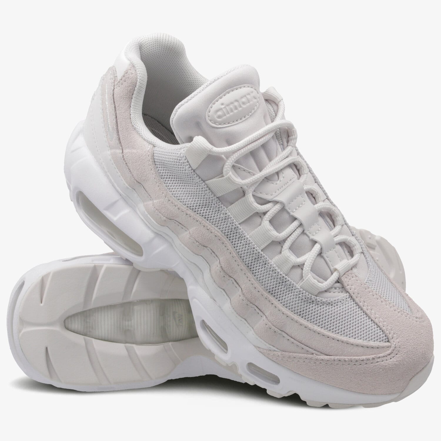 NIKE AIR MAX 95 PREMIUM 807443-018 ✓ Alb | Femei Sneakers