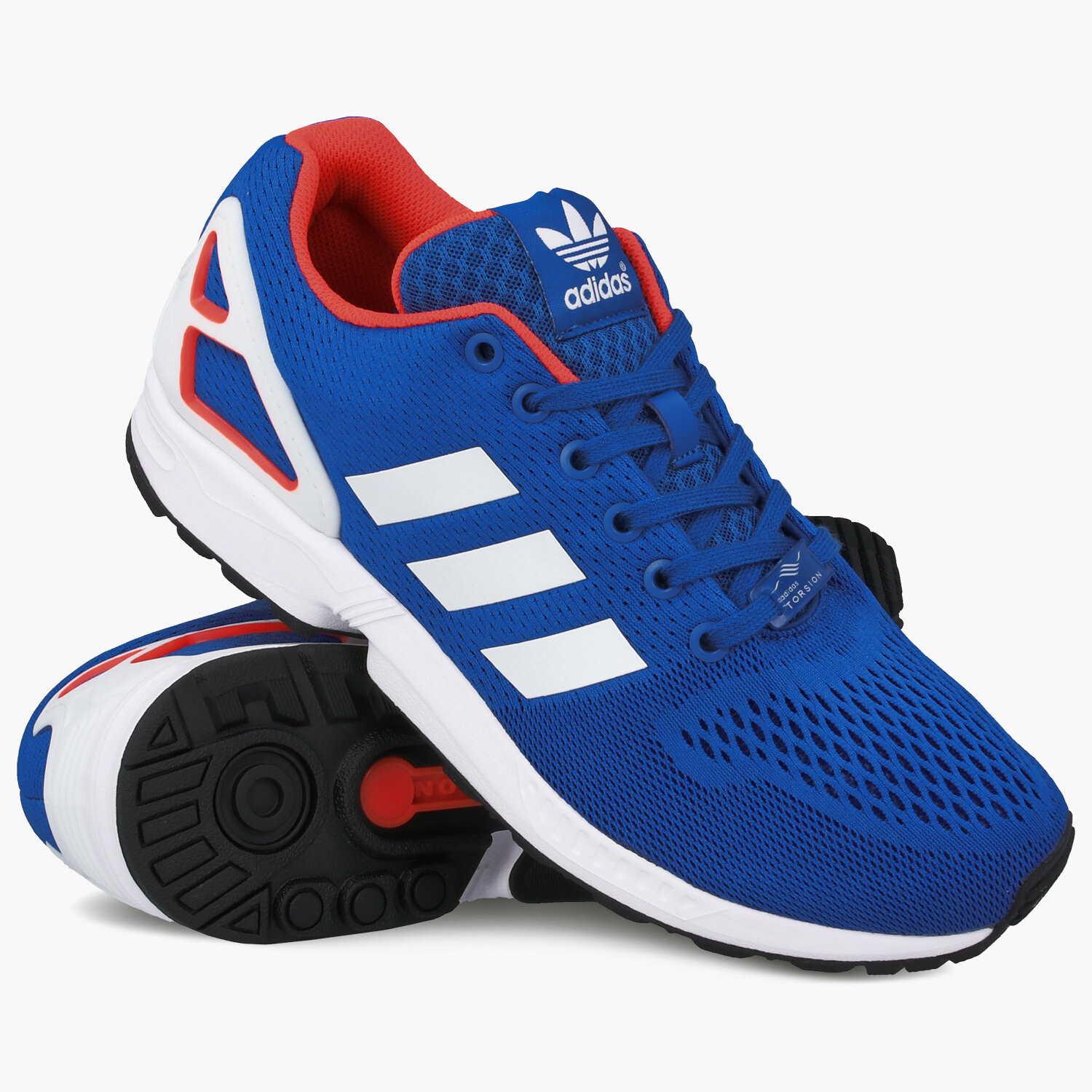 ADIDAS ZX FLUX FW0028 ✓ Albastru | Bărbați | Sizeer Romania ✪