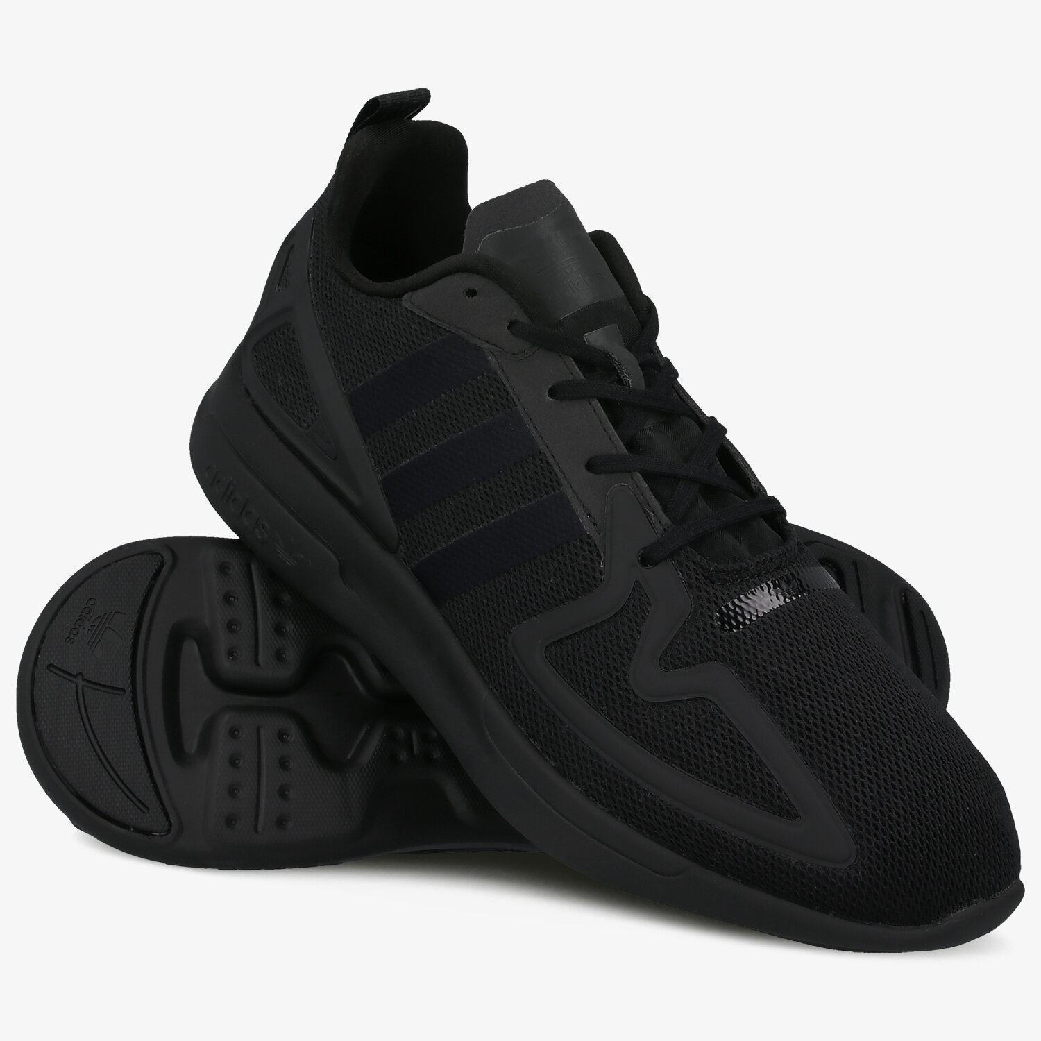 Y ADIDAS ZX 2K FLUX FV9973 ✓ Negru | Bărbați Sneakers | Sizeer