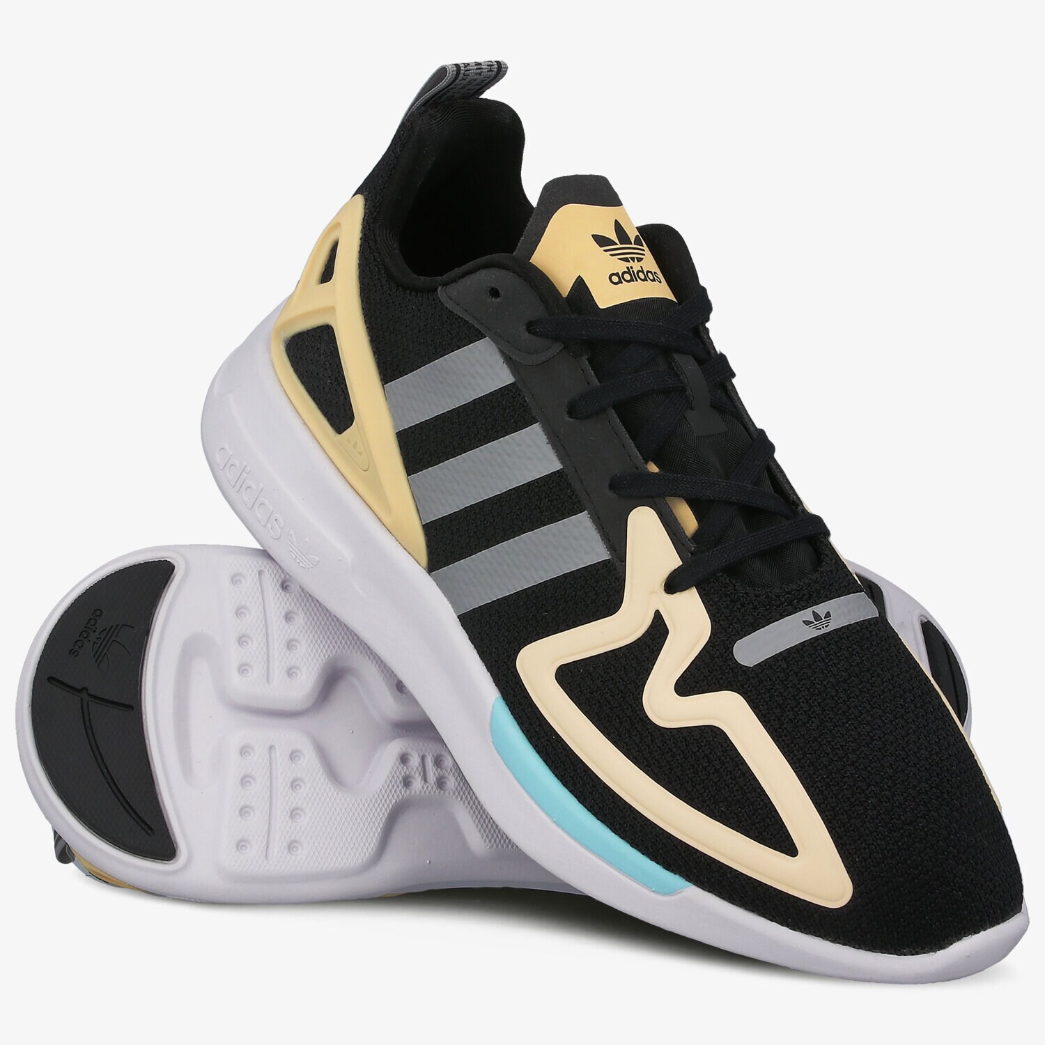 ADIDAS ZX 2K FLUX W FY0608 ✓ Negru | Femei Sneakers | Sizeer