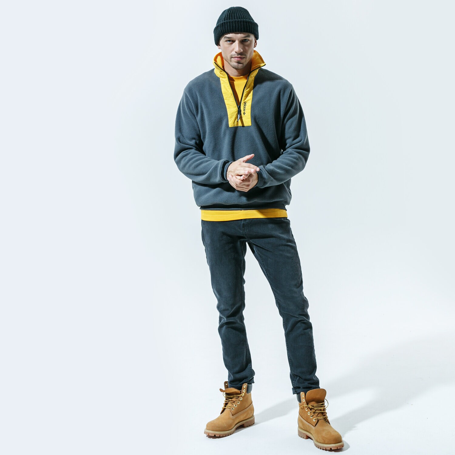 ADIDAS TRICOU B+F TREFOIL TEE GE0824 ✓ Galben Bărbați Sizeer