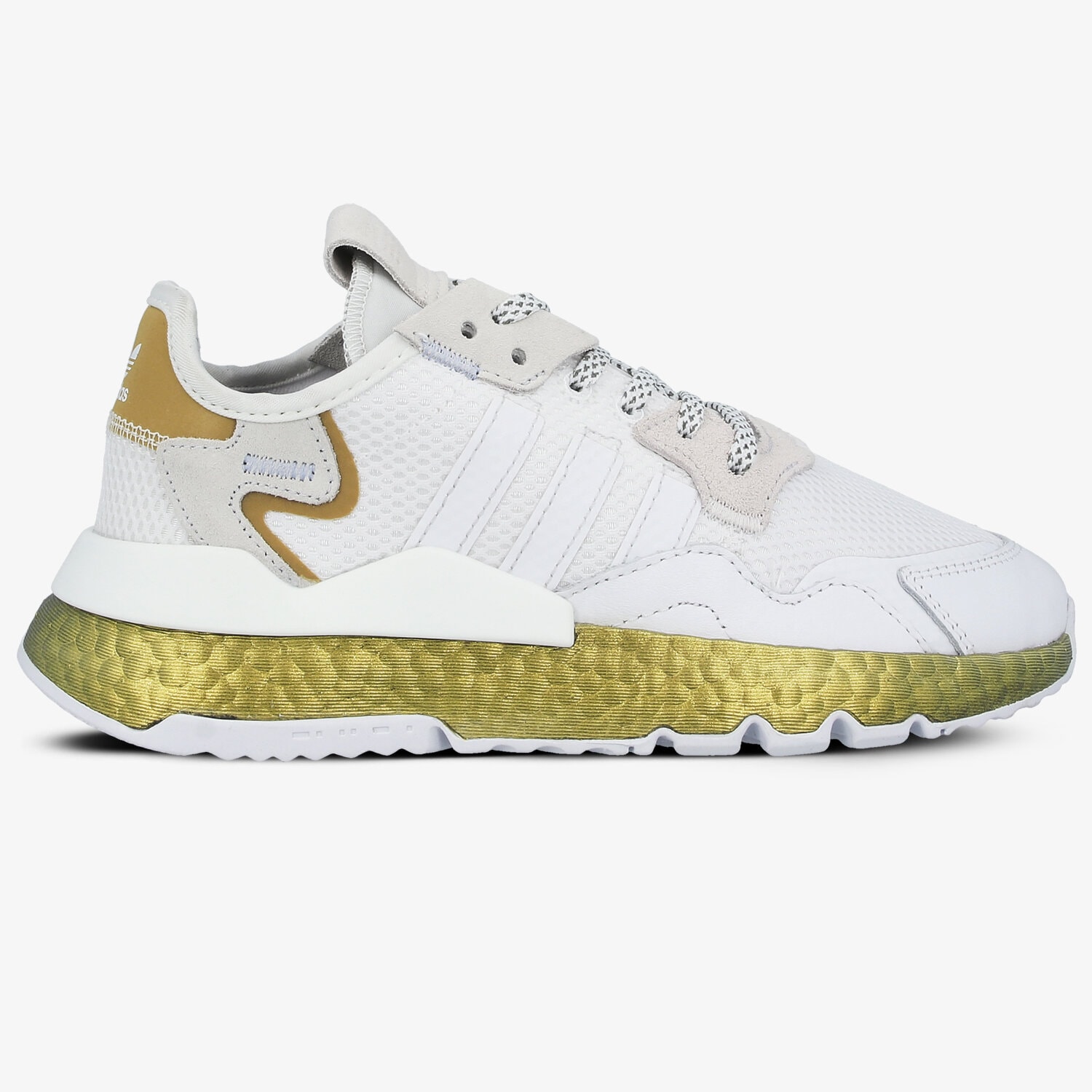 ADIDAS NITE JOGGER W FV4138 ✓ Alb Femei Sizeer Romania ✪