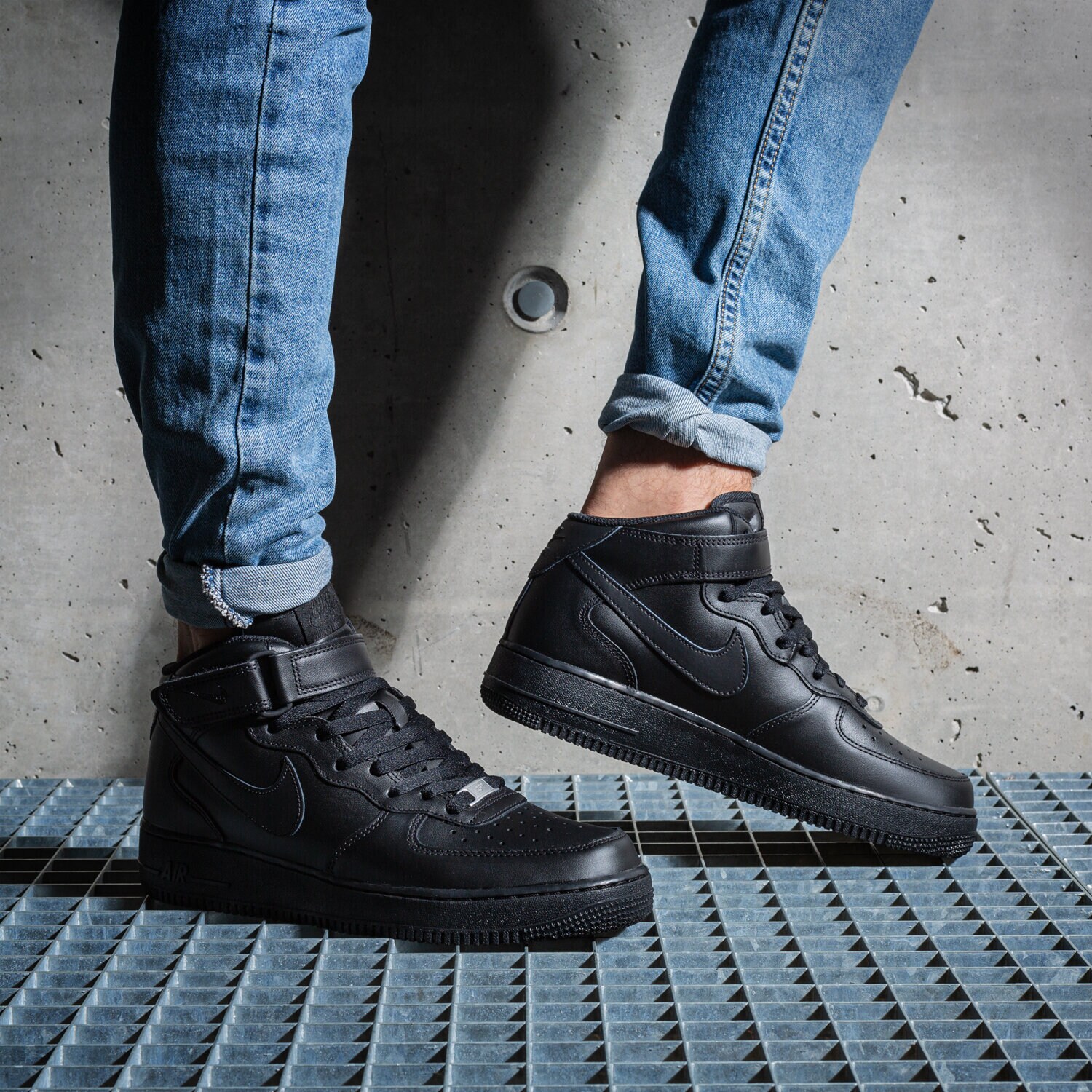 sizeer air force 1 mid