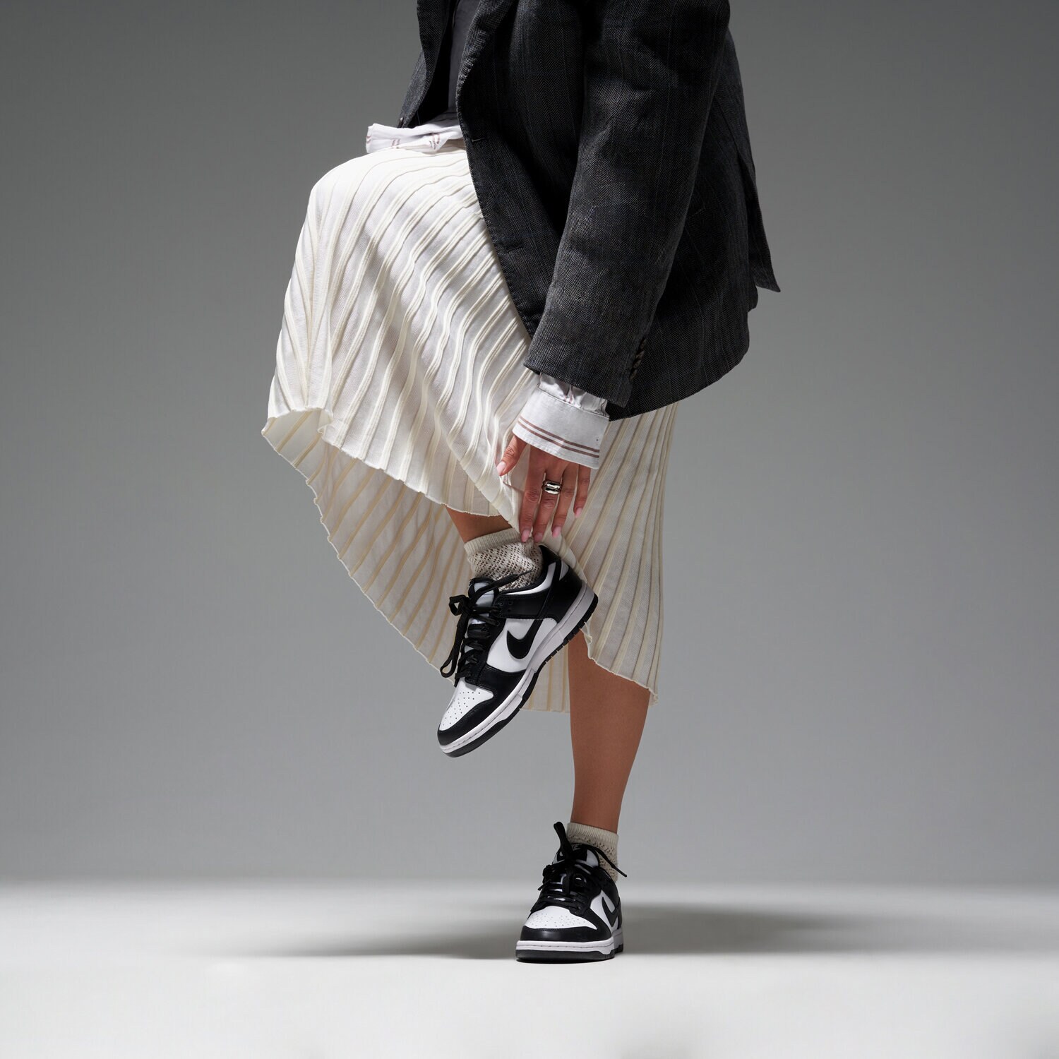 NIKE DUNK LOW DD1503-101 ✓ Negru | Femei Sneakers | Sizeer Romania ✪
