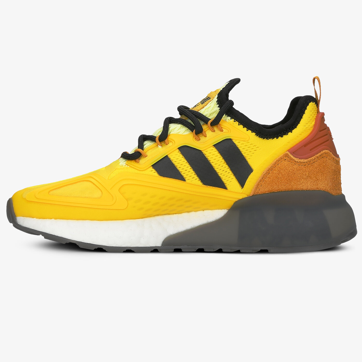 ADIDAS NINJA ZX 2K BOOST J FZ1887 ✓ Auriu | Copii | Sizeer Romania ✪