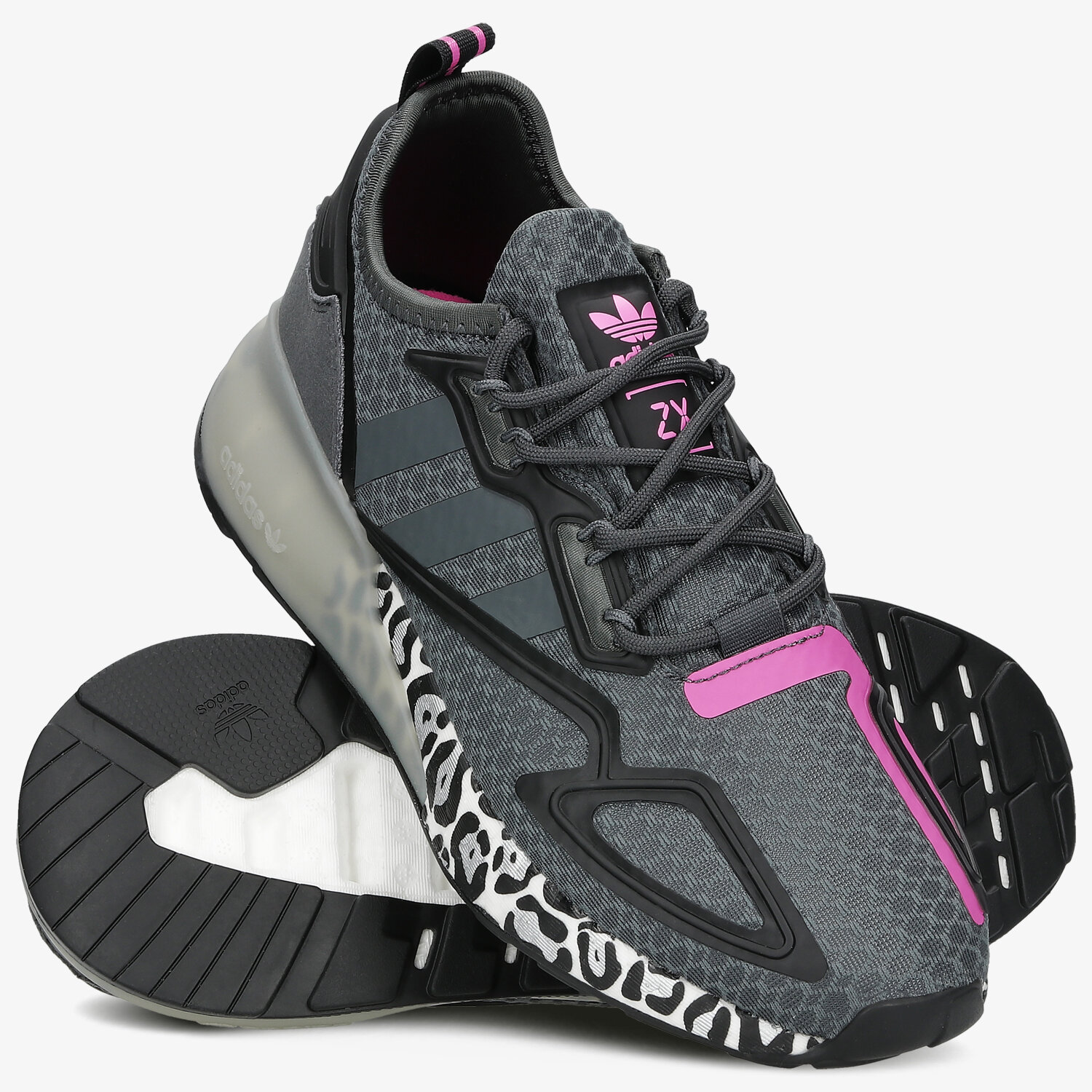 ADIDAS ZX 2K BOOST W FX7053 ✓ Negru | Femei Sneakers | Sizeer