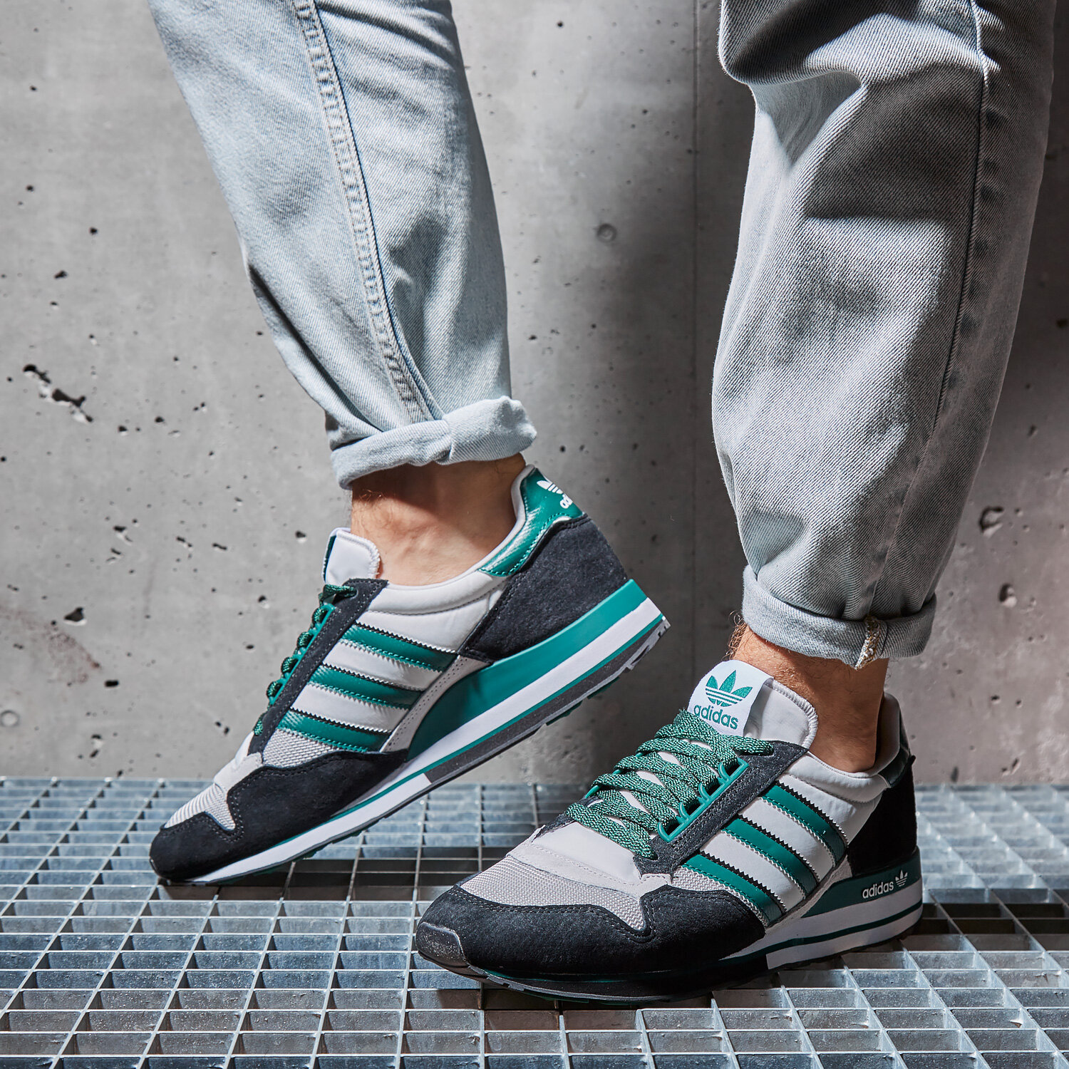 ADIDAS ZX 500 FX6910 ✓ Negru | Bărbați Sneakers | Sizeer Romania ✪