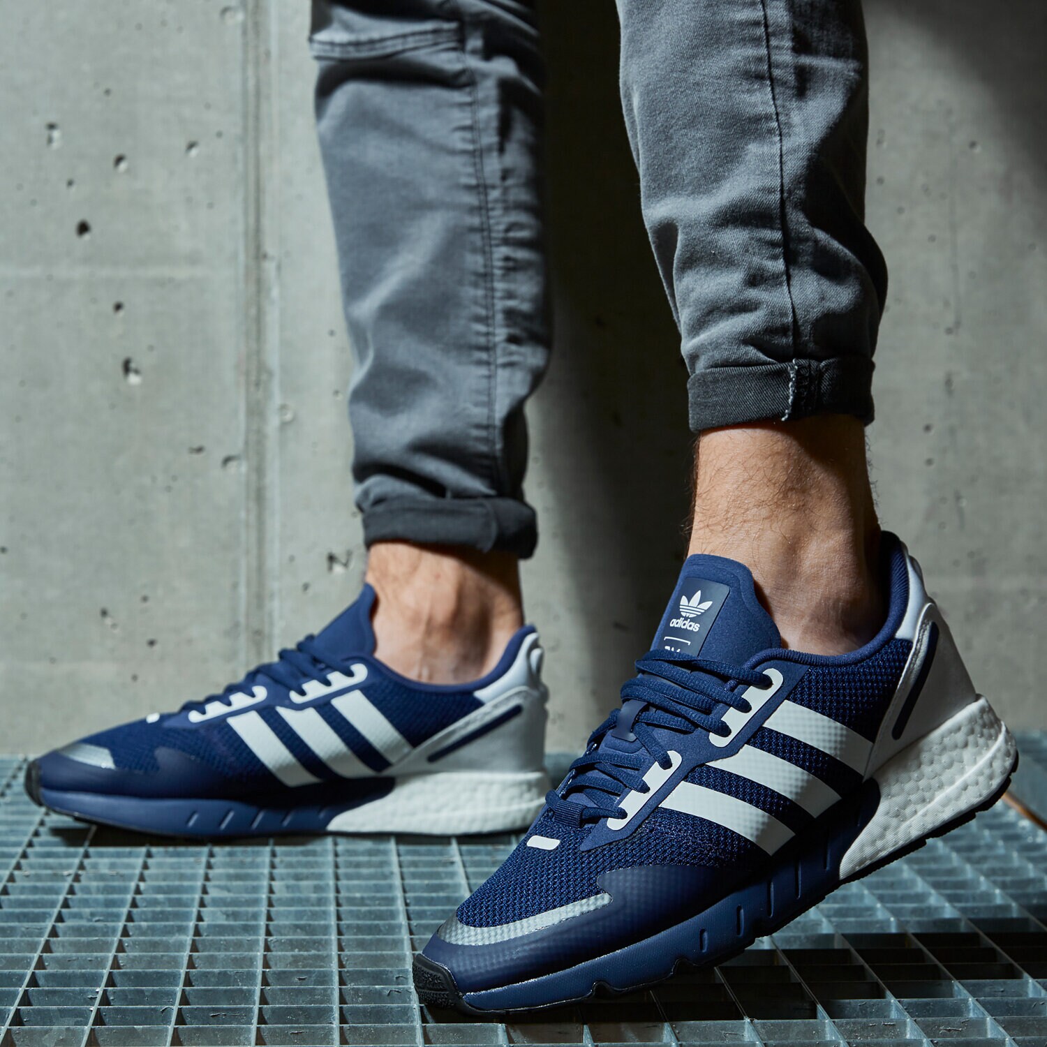 ADIDAS ZX 1K BOOST H68719 ✓ Bleumarin | Bărbați | Sizeer Romania ✪