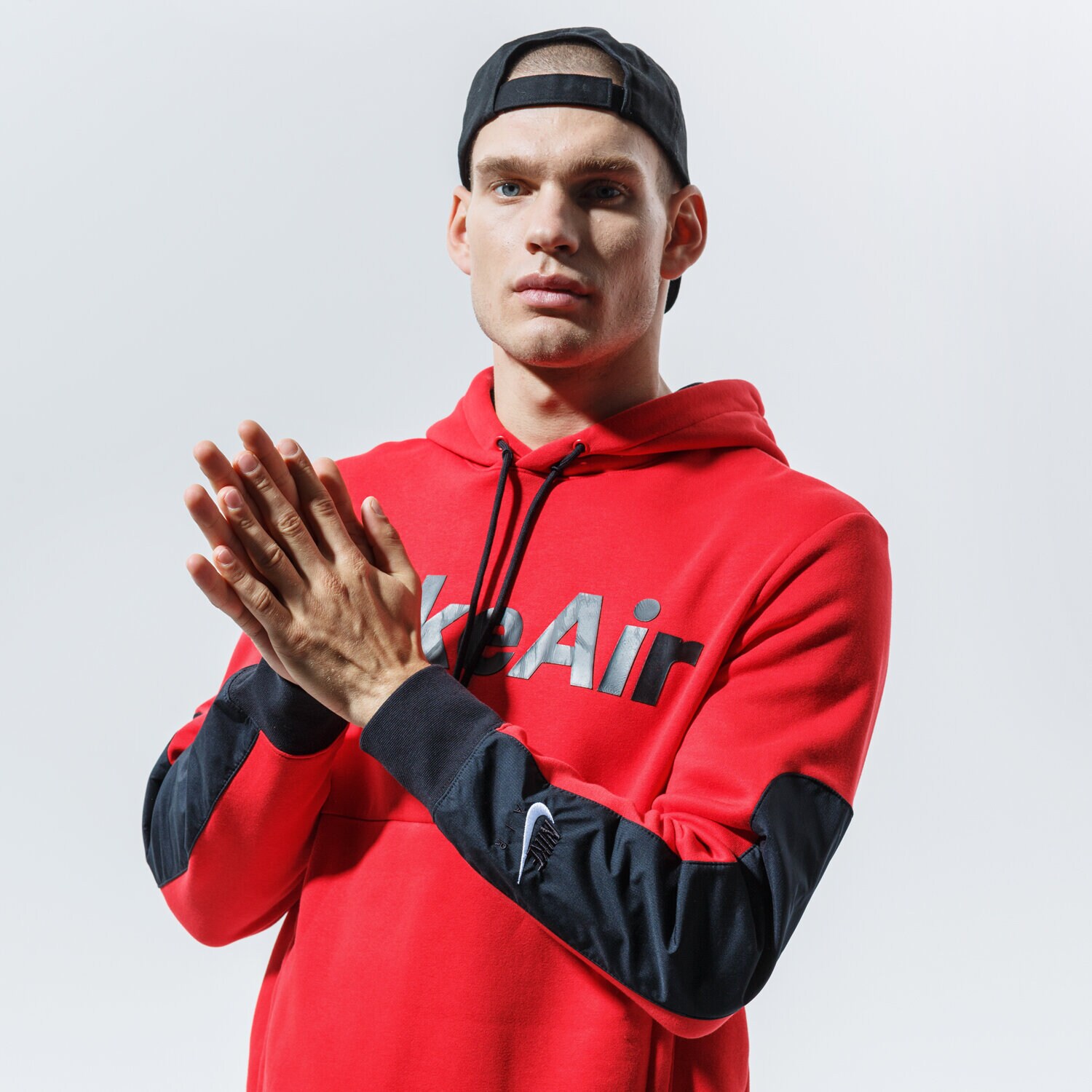 m nsw nike air hoodie po flc