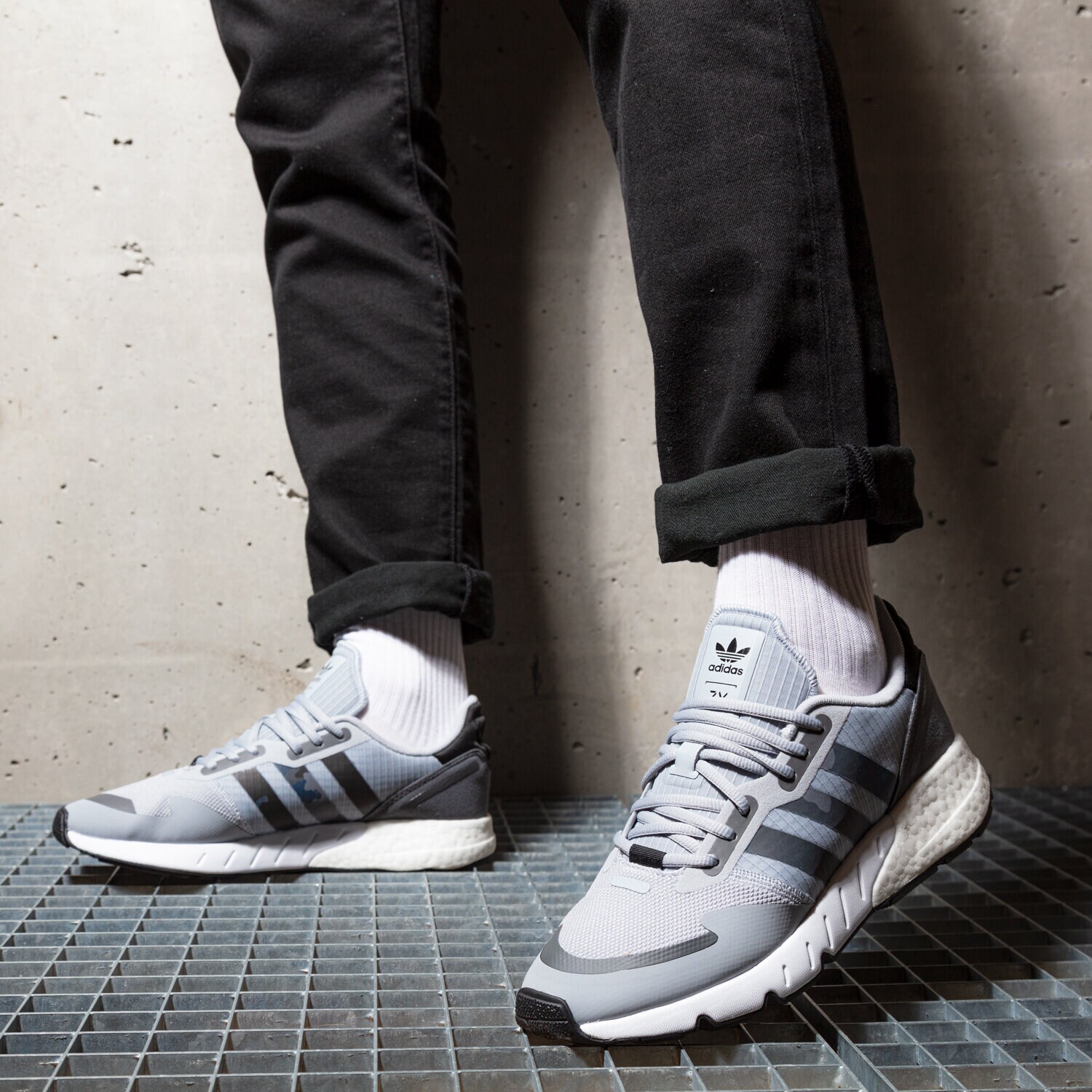 ADIDAS ZX 1K BOOST H05533 ✓ Gri | Bărbați Sneakers | Sizeer