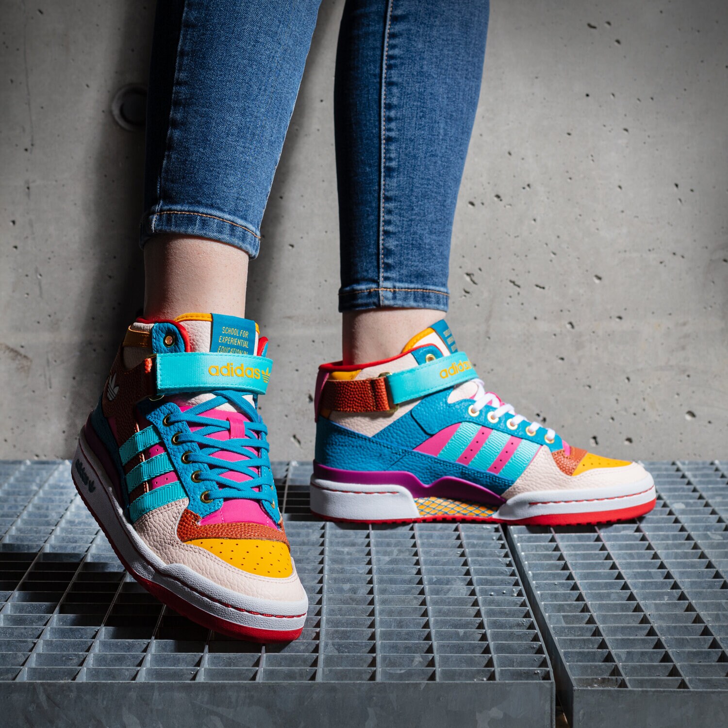ADIDAS FORUM MID W GV7673 ✓ MULTICOLOR | Femei Sneakers | Sizeer
