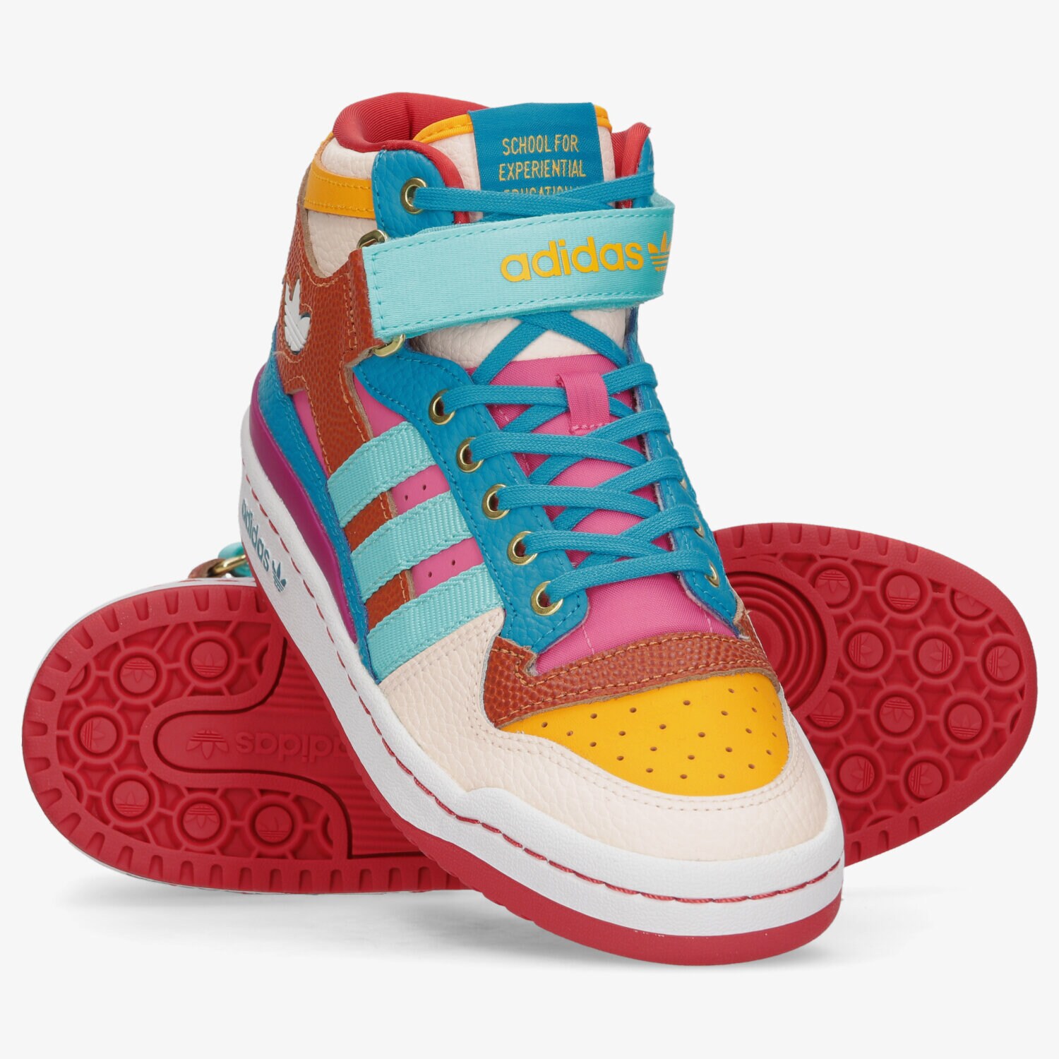 ADIDAS FORUM MID W GV7673 ✓ MULTICOLOR | Femei Sneakers | Sizeer
