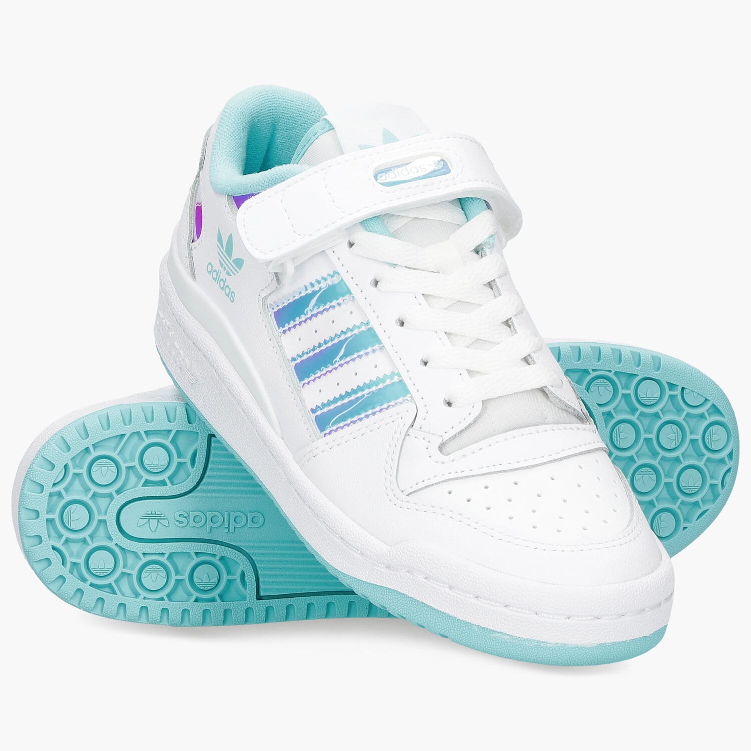 adidas forum j iridescent