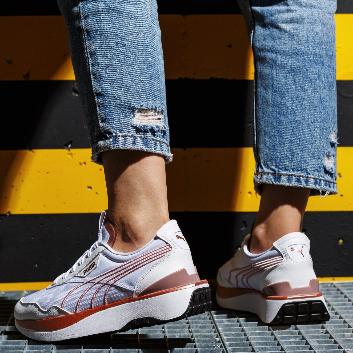 PUMA CRUISE RIDER METAL WN'S 38161503 ✓ Alb | Femei | Sizeer
