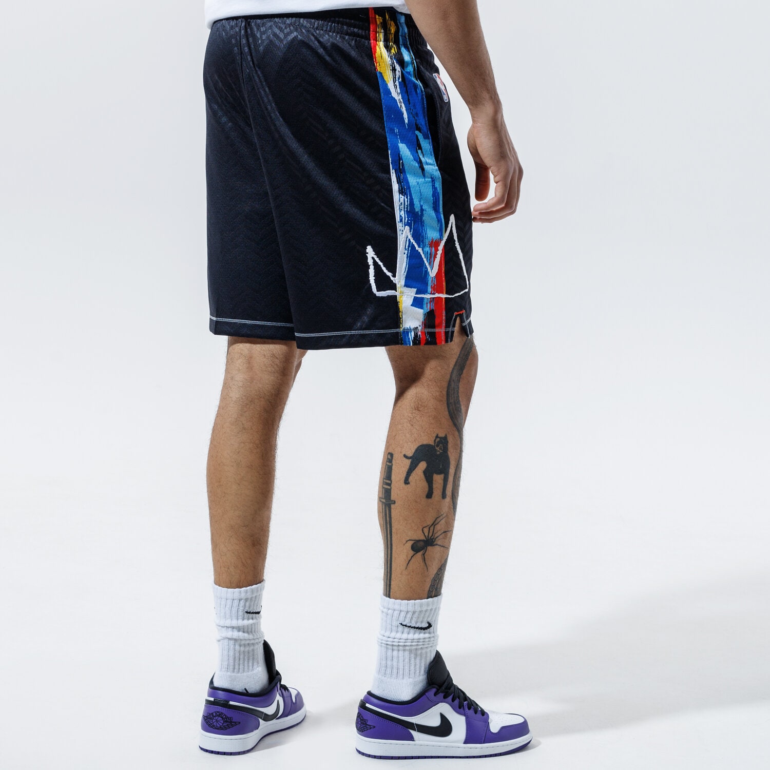 NIKE PANTALONI SCURȚI BROOKLYN NETS SWINGMAN CITY EDITION 20