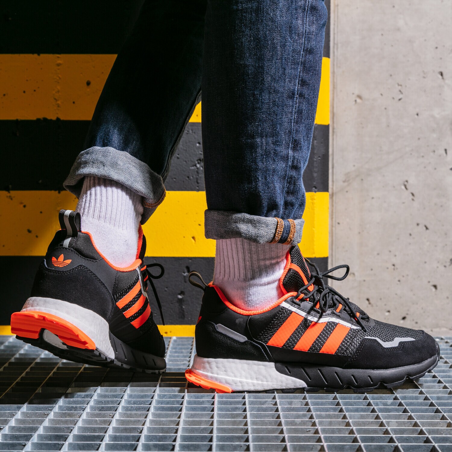 ADIDAS ZX 1K BOOST - SEASONALITY H00428 ✓ Negru | Bărbați