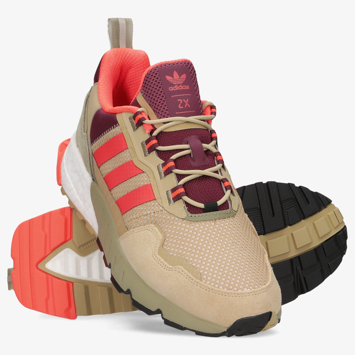 ADIDAS ZX 1K BOOST - SEASONALITY H00429 ✓ Kaki | Bărbați Sneakers