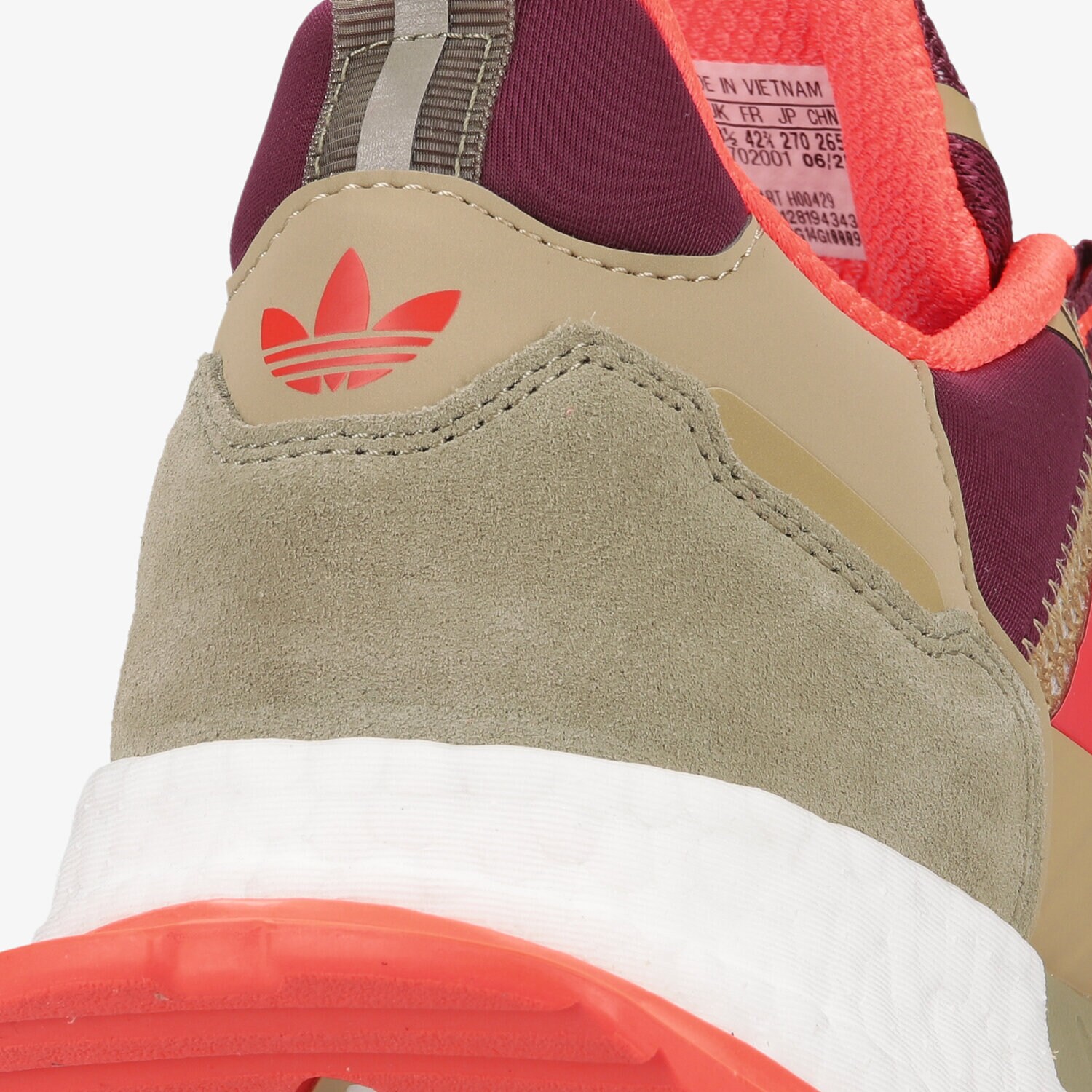 ADIDAS ZX 1K BOOST - SEASONALITY H00429 ✓ Kaki | Bărbați Sneakers