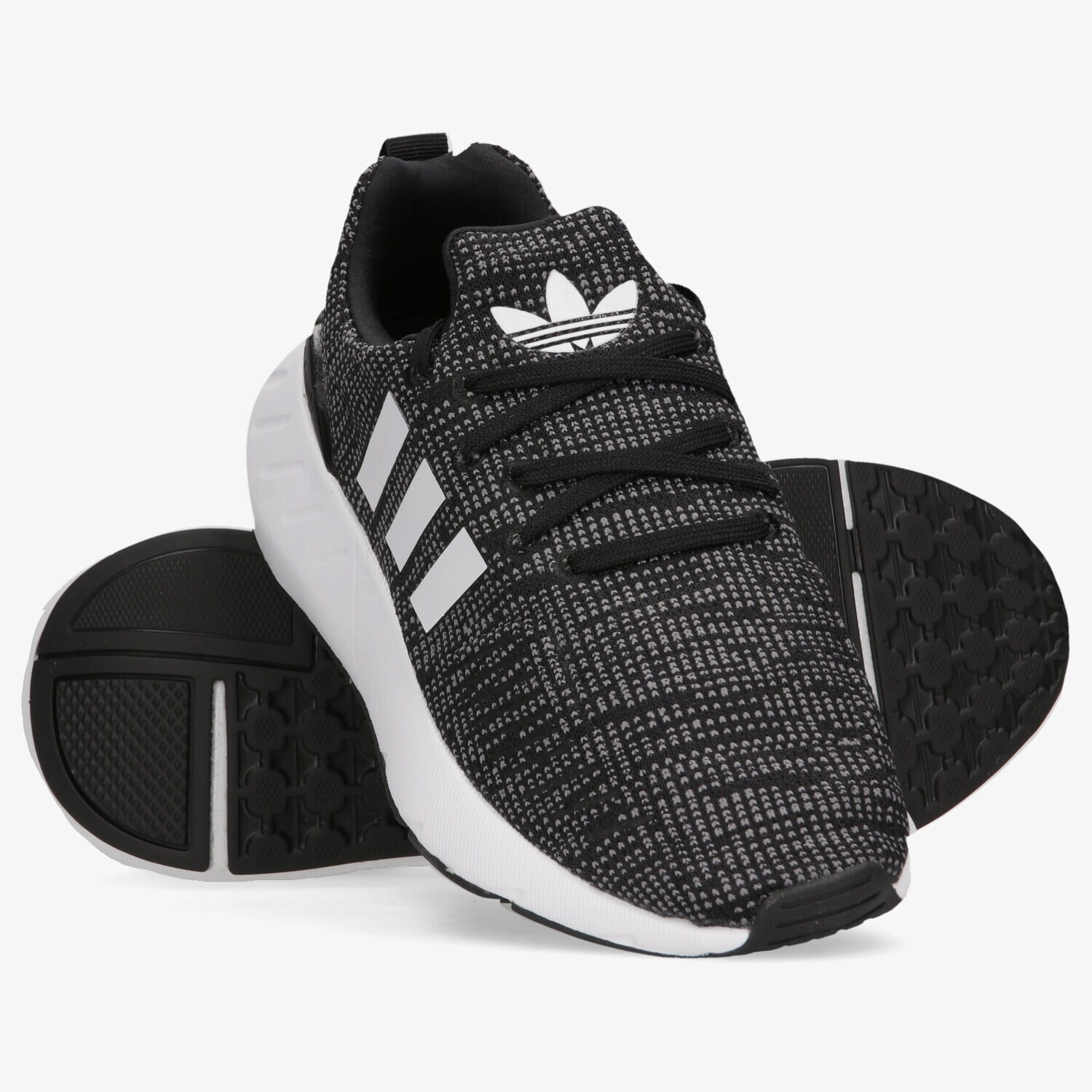 ADIDAS SWIFT RUN 22 J GW8176 ✓ Negru | Copii Sneakers | Sizeer