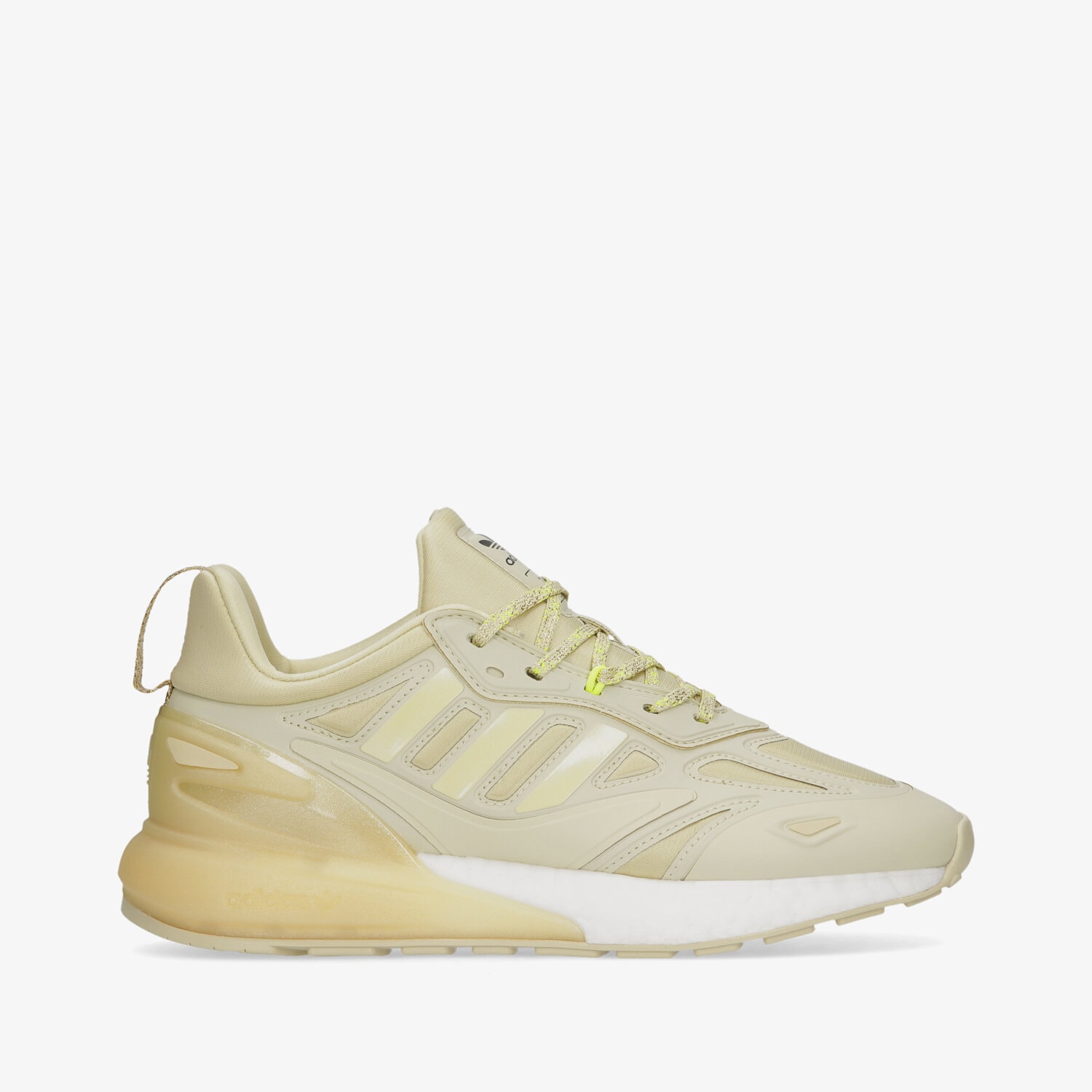 ADIDAS ZX 2K BOOST 2.0 W GW8290 ✓ Auriu | Femei Sneakers | Sizeer