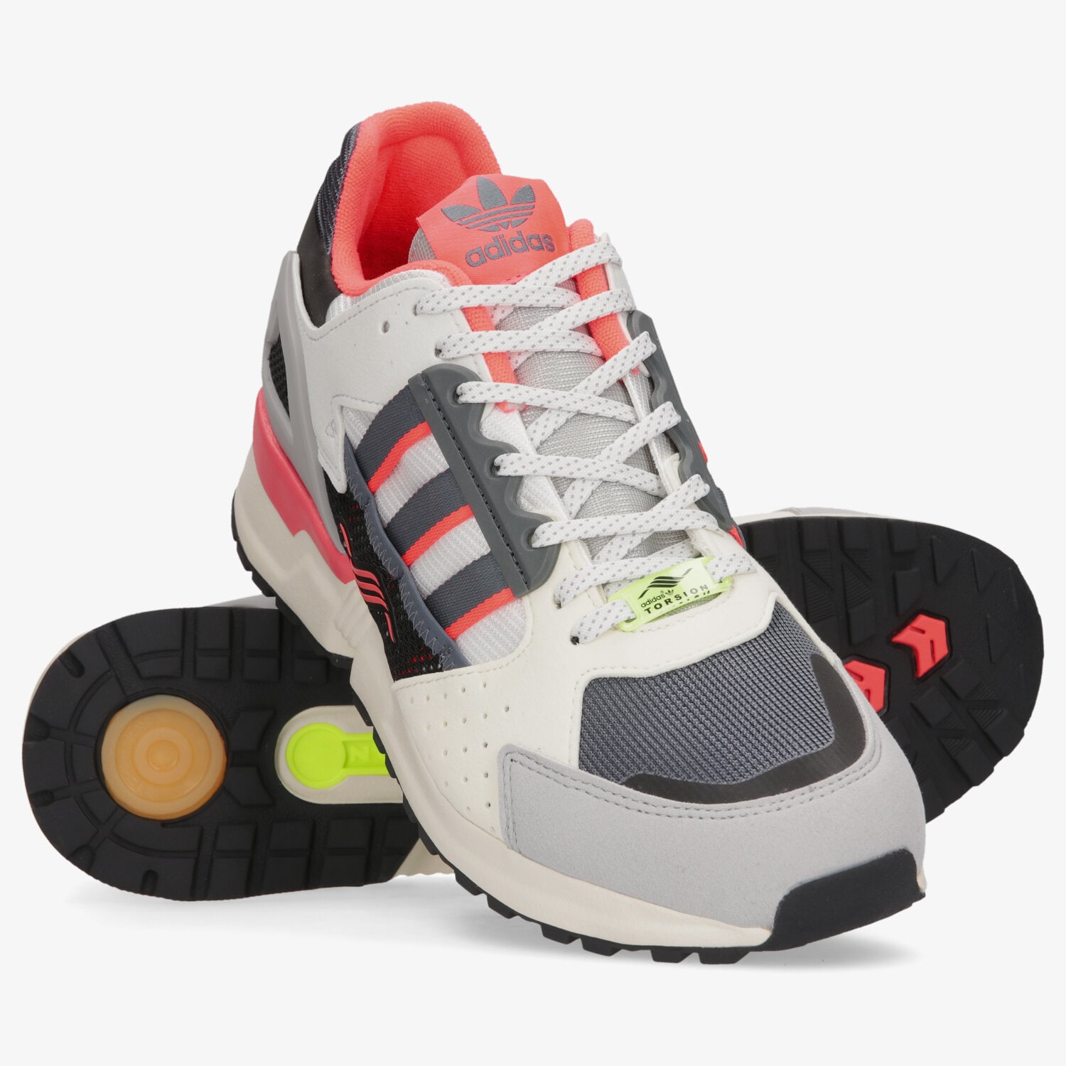 ADIDAS ZX 10,000 C GW0618 ✓ Alb | Bărbați | Sizeer Romania ✪