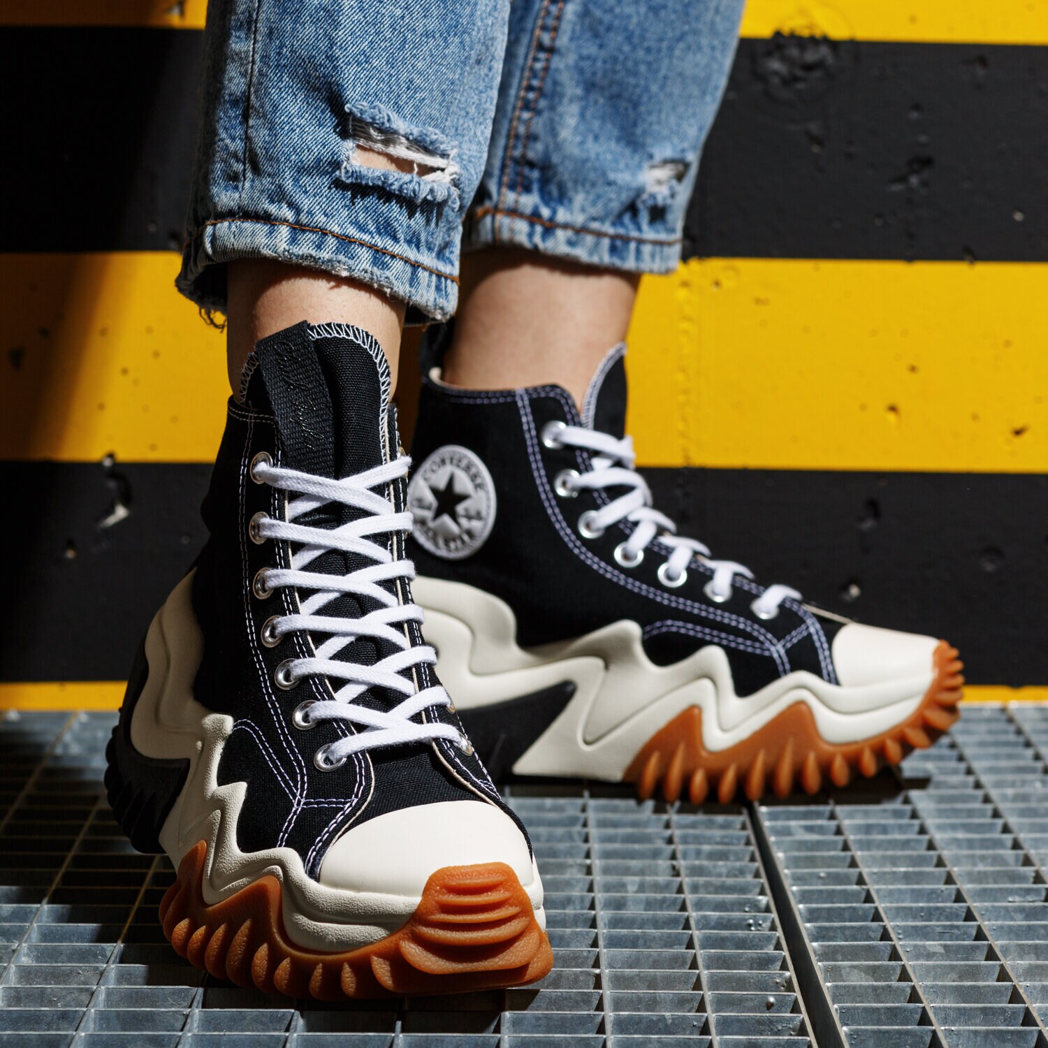 Converse Run Star Motion Negru Tenisi 171545C | Sizeer ⭐