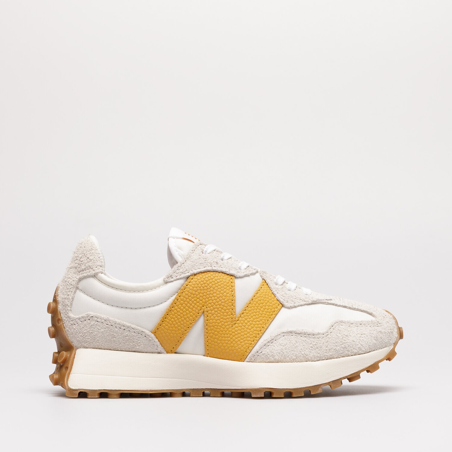 New Balance スニーカー 327WS327（WHITE/YELLOW） NEW BALANCE 327 WS327BY ✓ Alb | Femei Sneakers | Sizeer Romania ✪