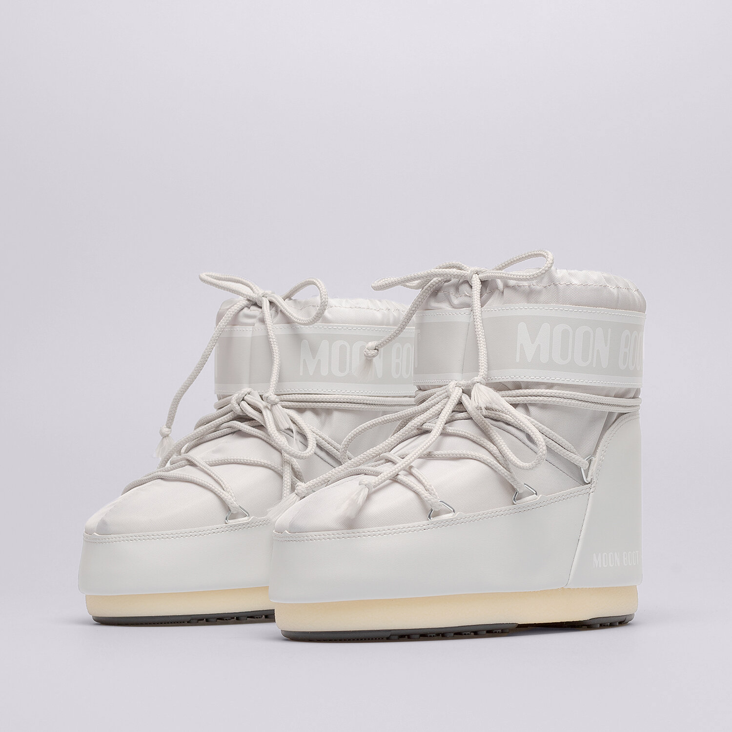 スニーカー MOON BOOT Women Sneakers 2470010 H003 GREY Moon Boot ICON LOW UNISEX - Lace-up ankle boots - grey - Zalando