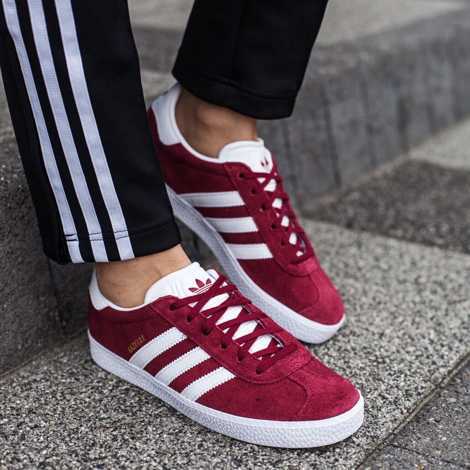 ADIDAS GAZELLE J CQ2874 Bordo Copii Sizeer Romania