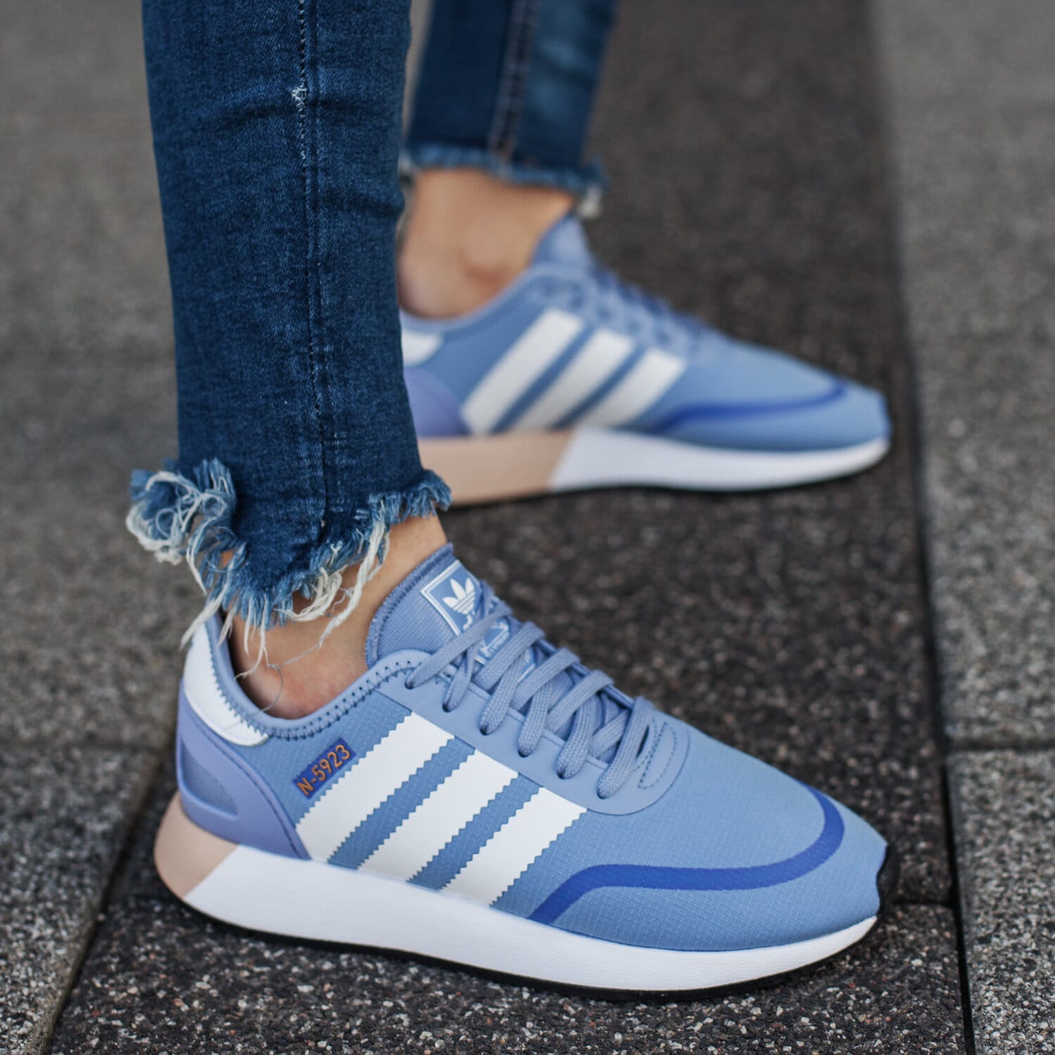ADIDAS N-5923 W AQ0268 ✓ Albastru | Femei Sneakers | Sizeer