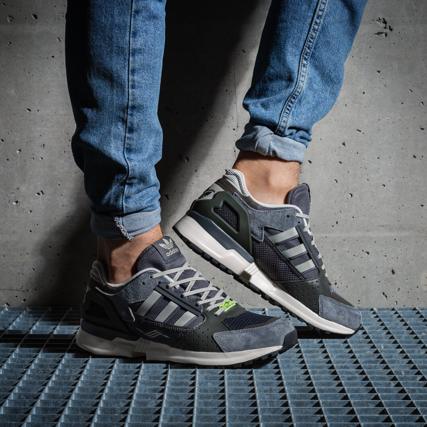 ADIDAS ZX 10,000 C GW0615 ✓ Gri | Bărbați | Sizeer Romania ✪