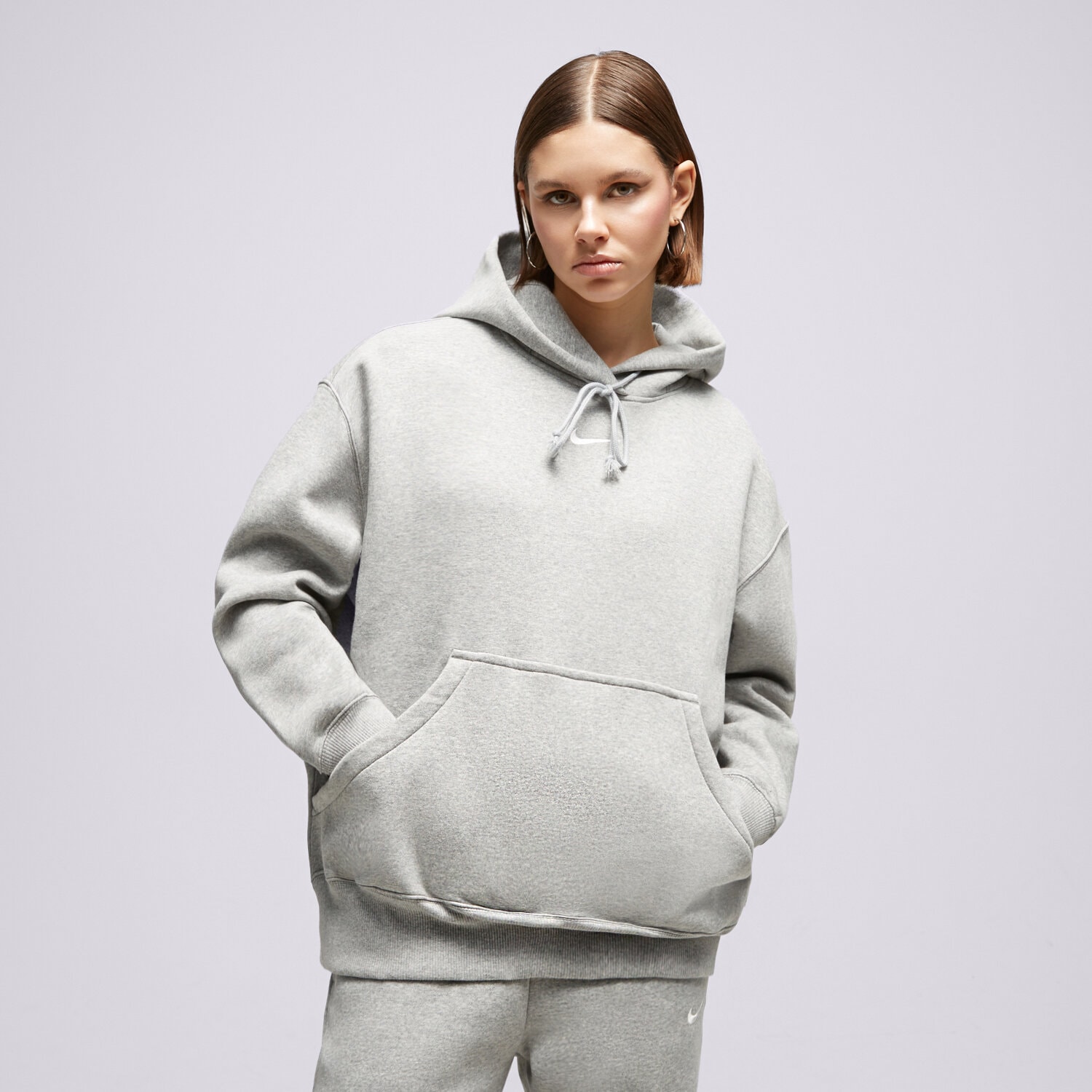 L'Appartement NILI LOTAN HOODIE  36 グレー NILI LOTAN/ニリ ロタン】 CALLIE ZIP UP HOODIE（パーカー）｜L