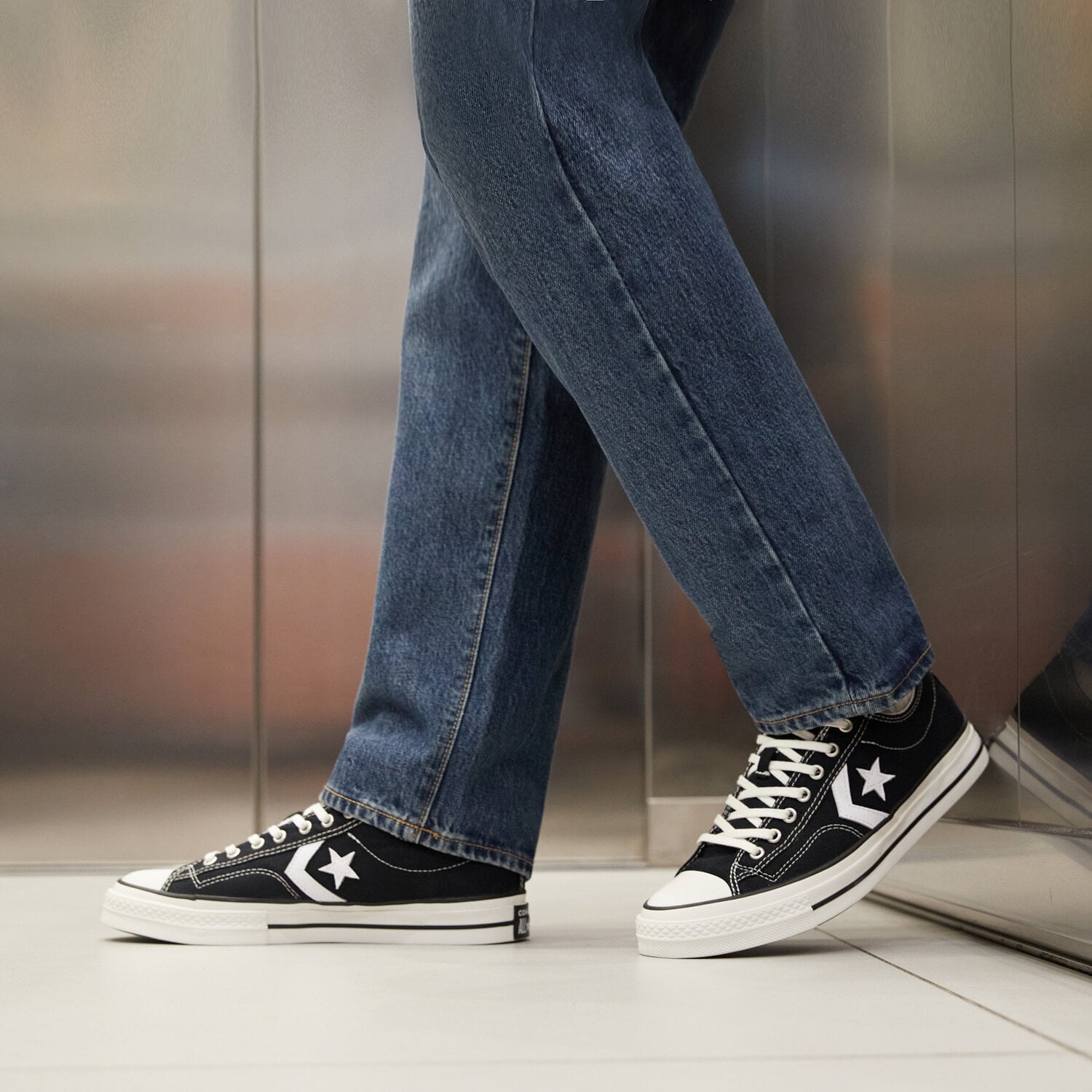 CONVERSE STAR PLAYER 76 A01607C ✓ Negru | Bărbați Sneakers