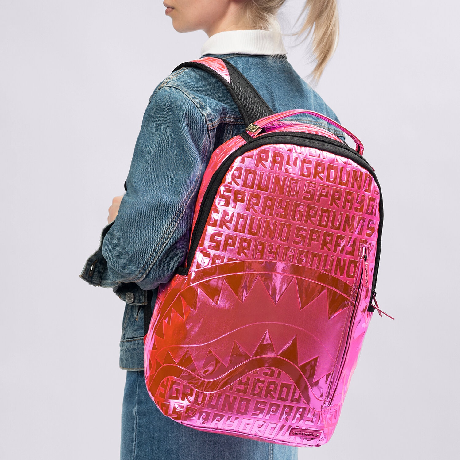 SPRAYGROUND RUCSAC PINK OFFENDED DLXVF BACKPACK 910B5302NSZ