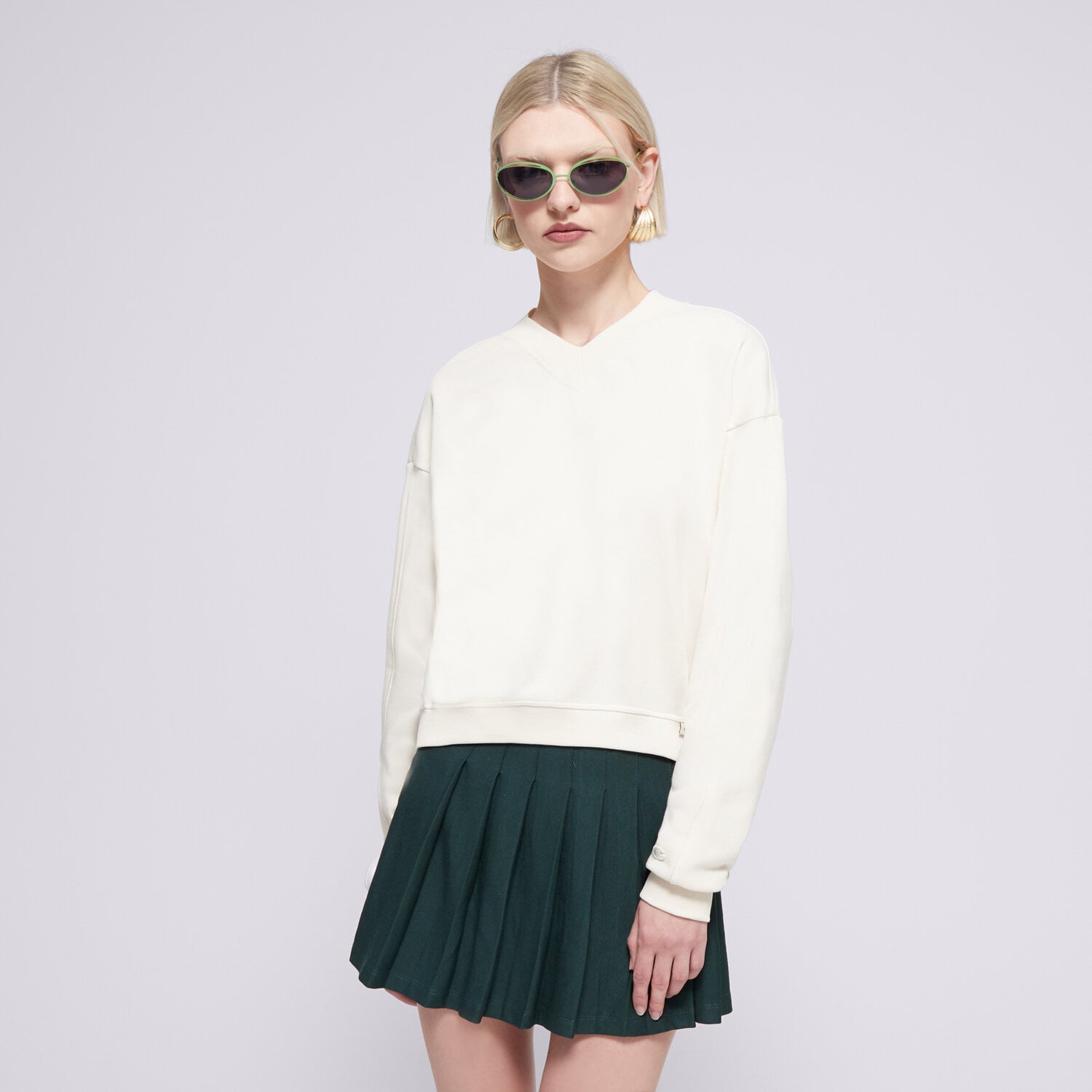 Champion Bluză Crewneck Croptop-Eco Future