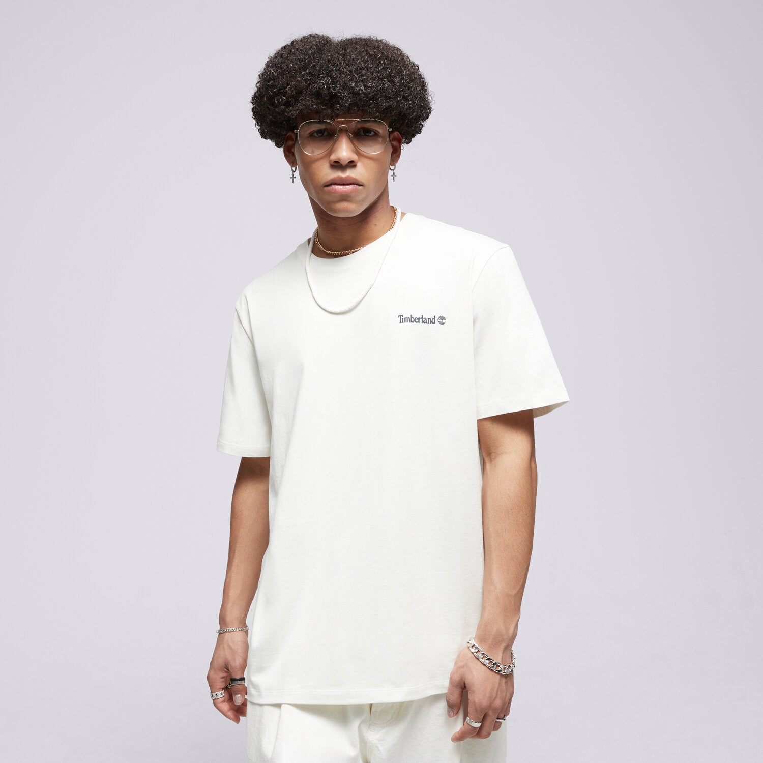 Timberland Tricou Small Logo Print Tee