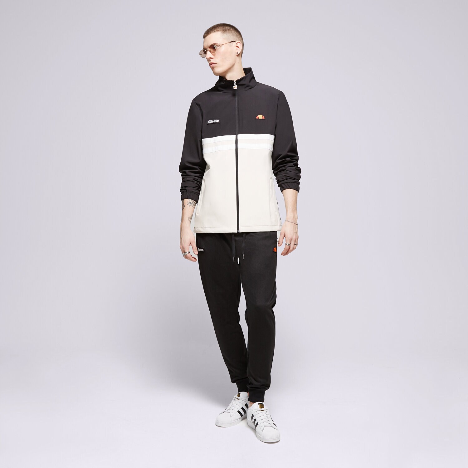 ELLESSE JACHETĂ LOSELLI JACKET BLK/OFF WHT SHR20111054 ✓ Negru