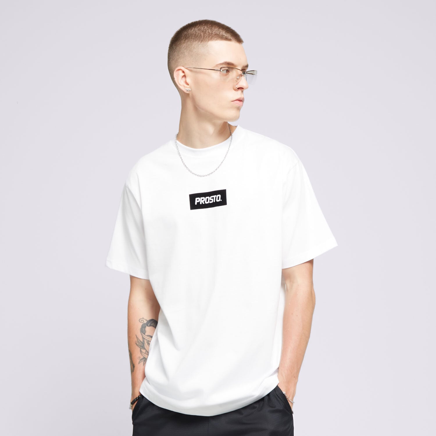 Prosto  Tricou Closs White