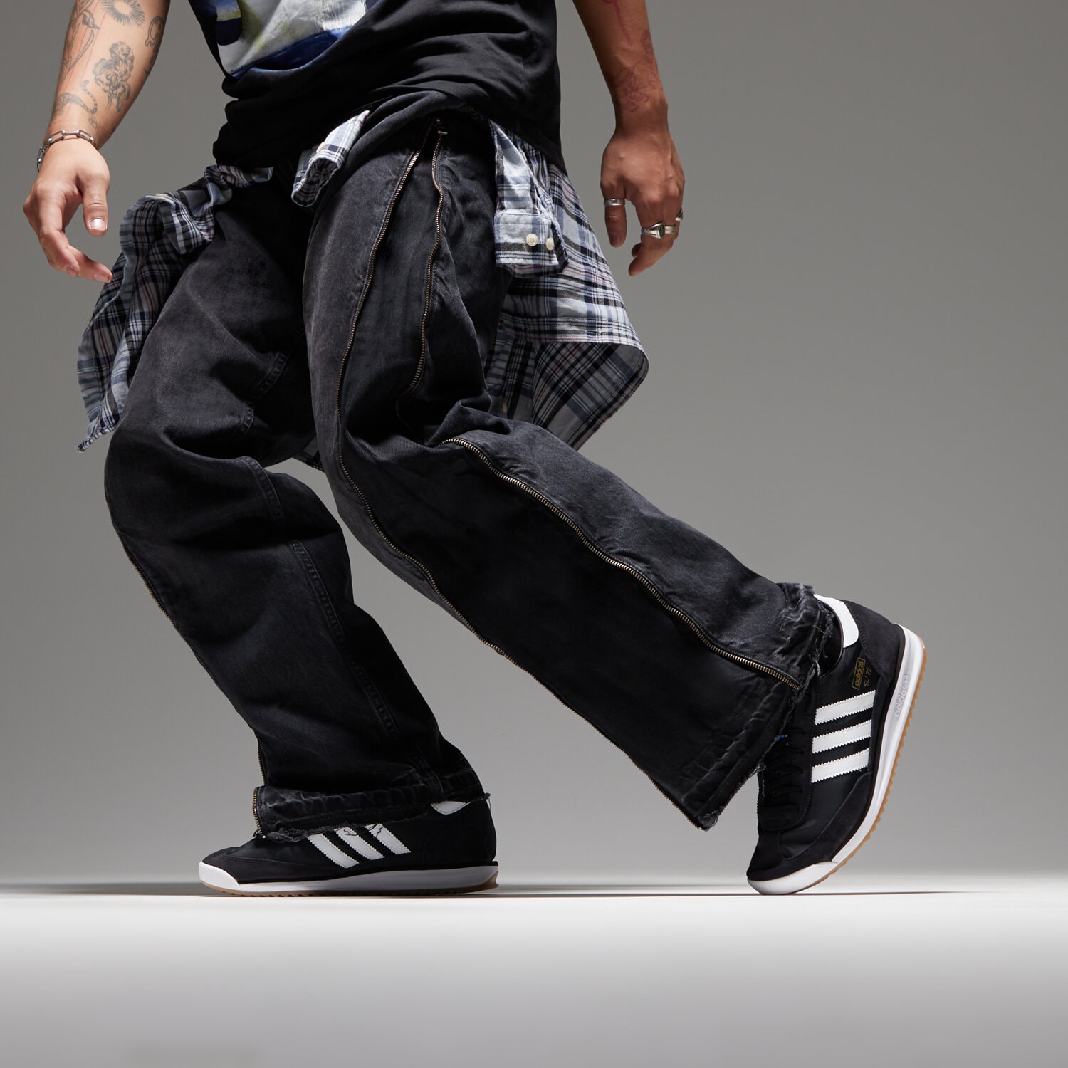 ADIDAS SL 72 RS JI1282 ✓ Negru | Bărbați Sneakers | Sizeer Romania ✪