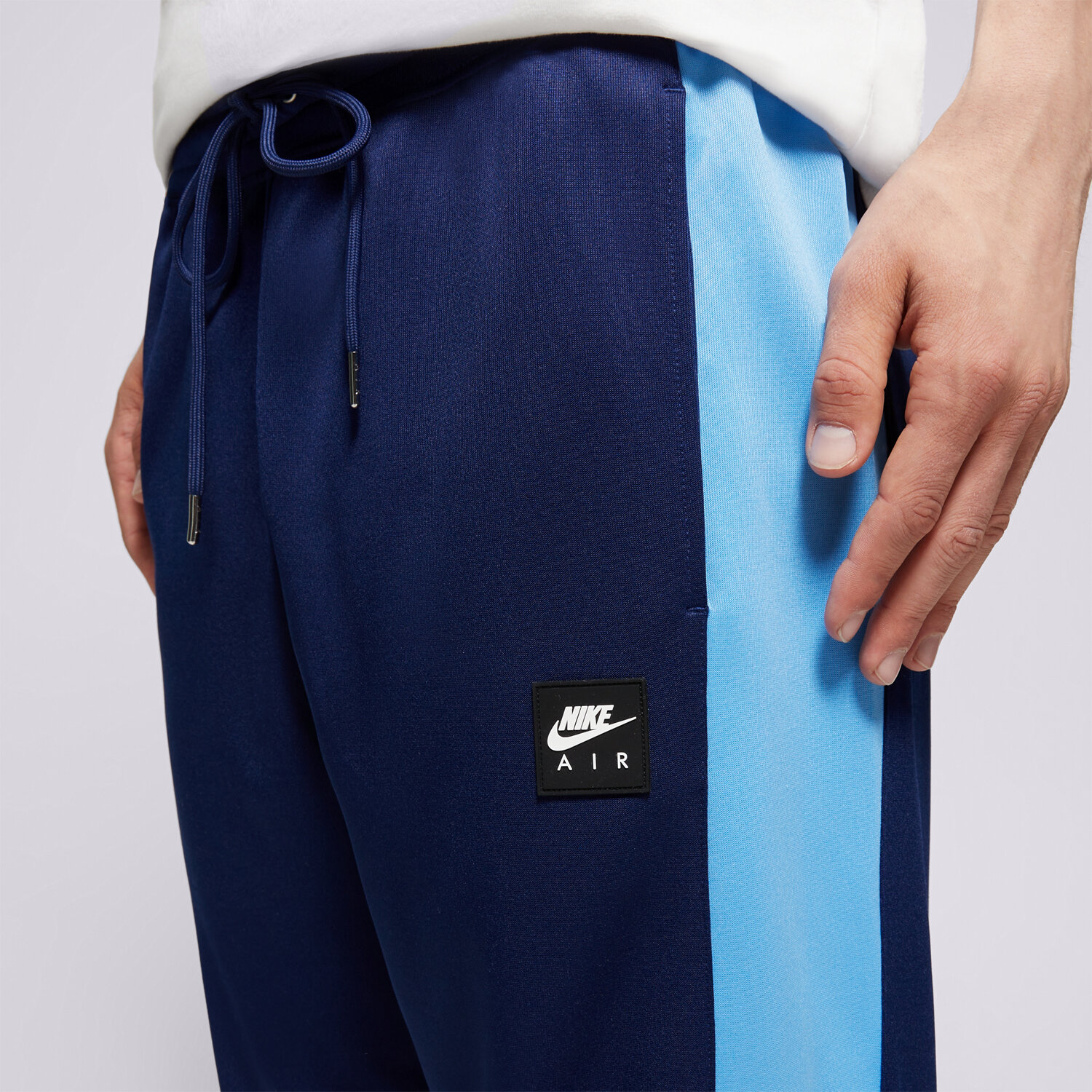 NIKE PANTALONI M NIKE AIR PK TRACK PANT HJ0283-492 ✓ Bleumarin
