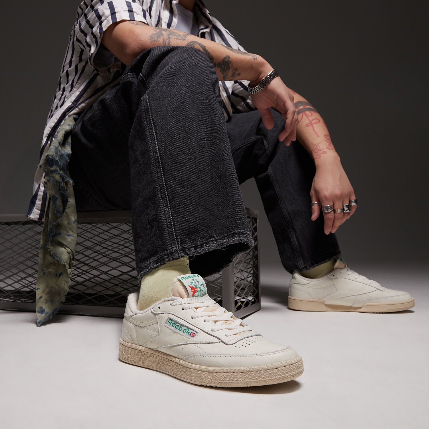 メガバス EELER SP-C VINTAGE COLOR REEBOK CLUB C 85 VINTAGE 100000317 ✓ Alb | Bărbați Sneakers