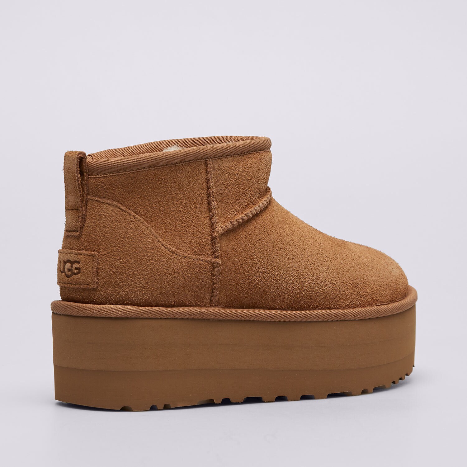 UGG CLASSIC ULTRA MINI PLATFORM 1135092-CHE ✓ Maro | Femei