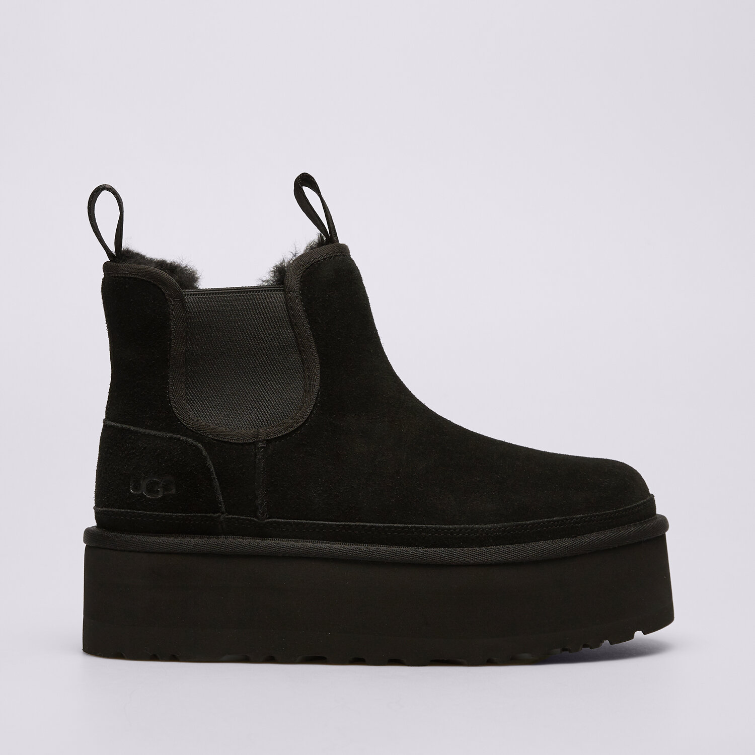 UGG NEUMEL PLATFORM CHELSEA 1134526-BLK ✓ Negru | Femei Pantofi