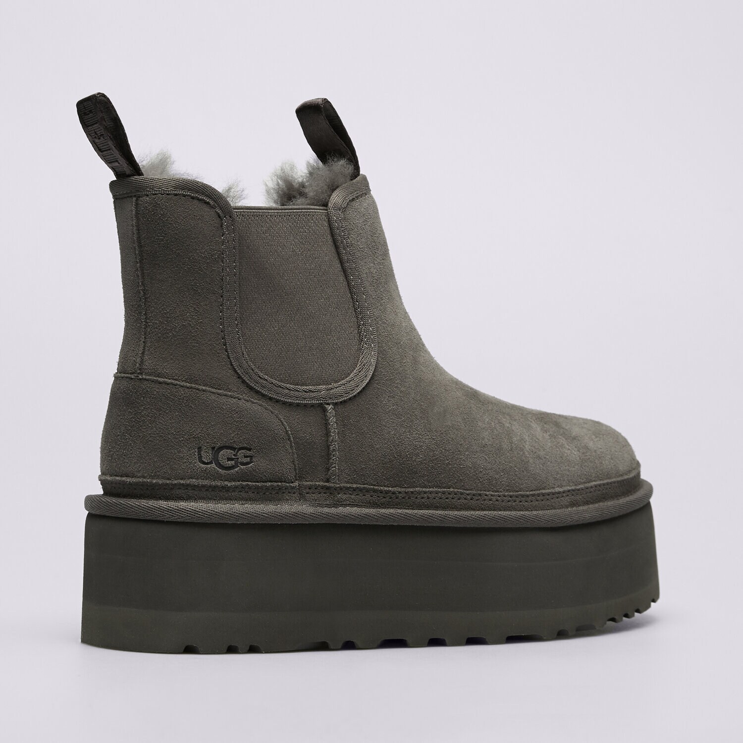 UGG NEUMEL PLATFORM CHELSEA 1134526-GREY ✓ Gri | Femei | Sizeer