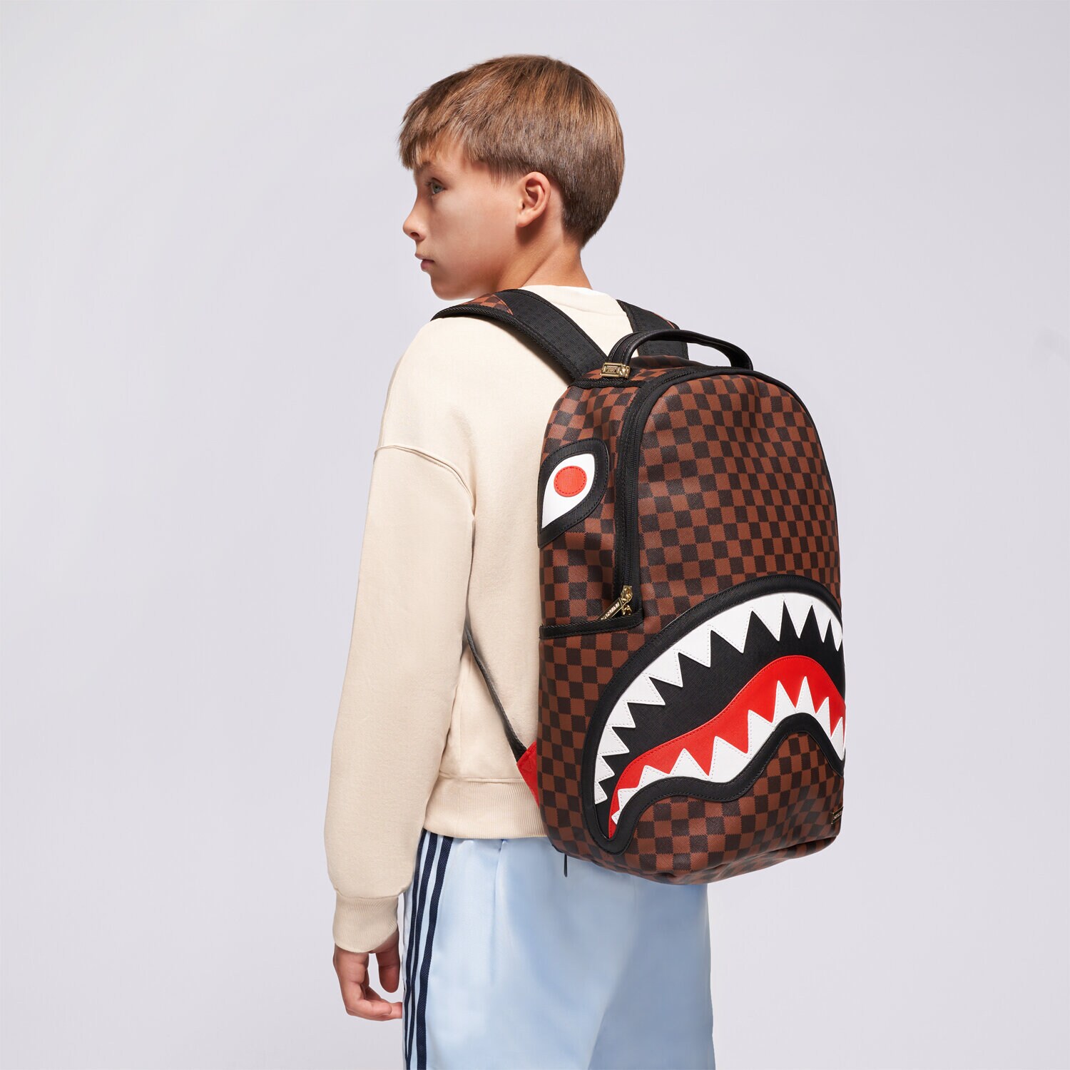 SPRAYGROUND RUCSAC SAWTOOTH SHARKS IN PARIS 910B7200NSZ ✓ Maro